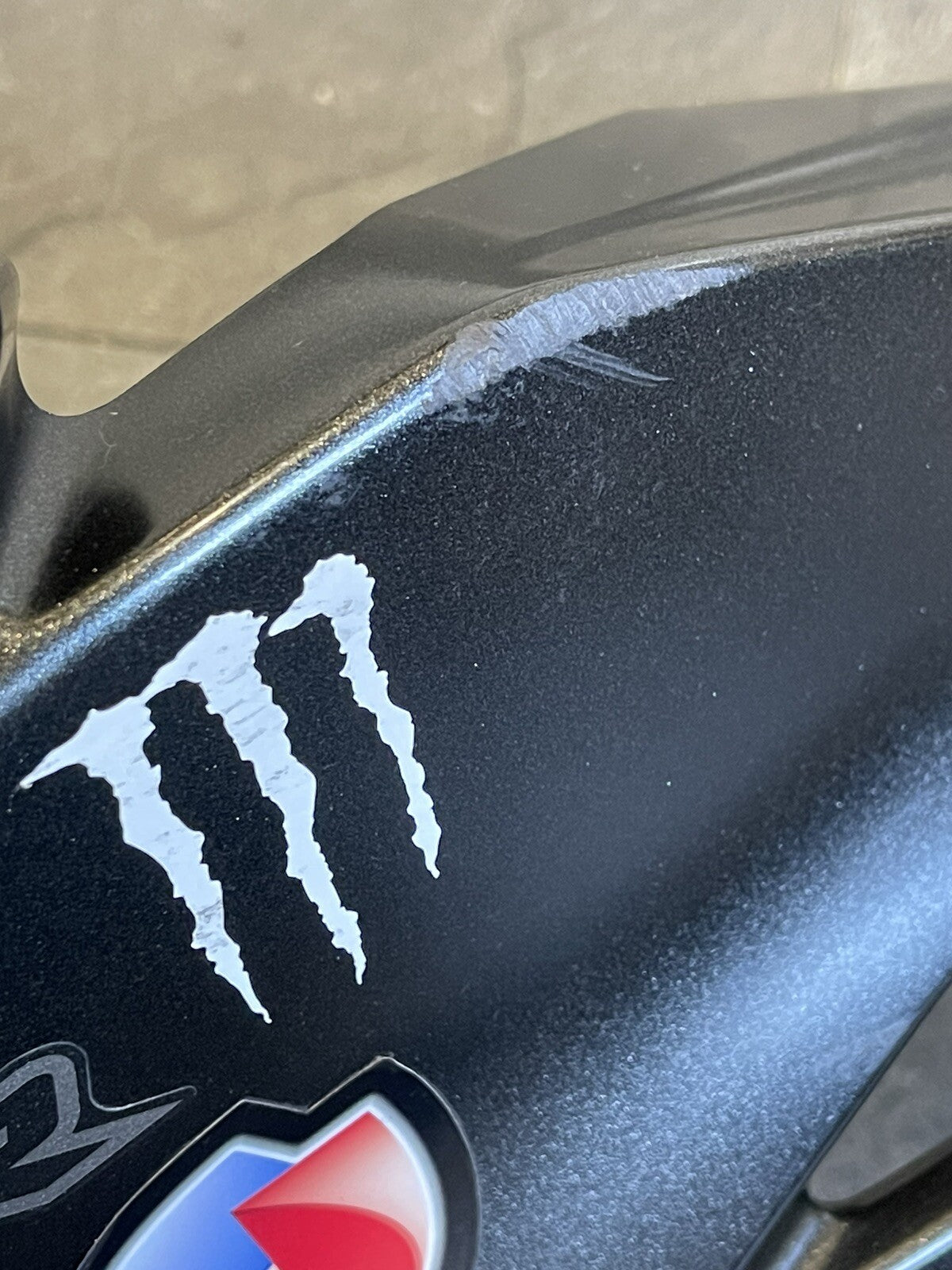 Kawasaki Ninja ZX10R 2016 Left Side Upper Fairing DAMAGED 2017-2020 18266 Miles