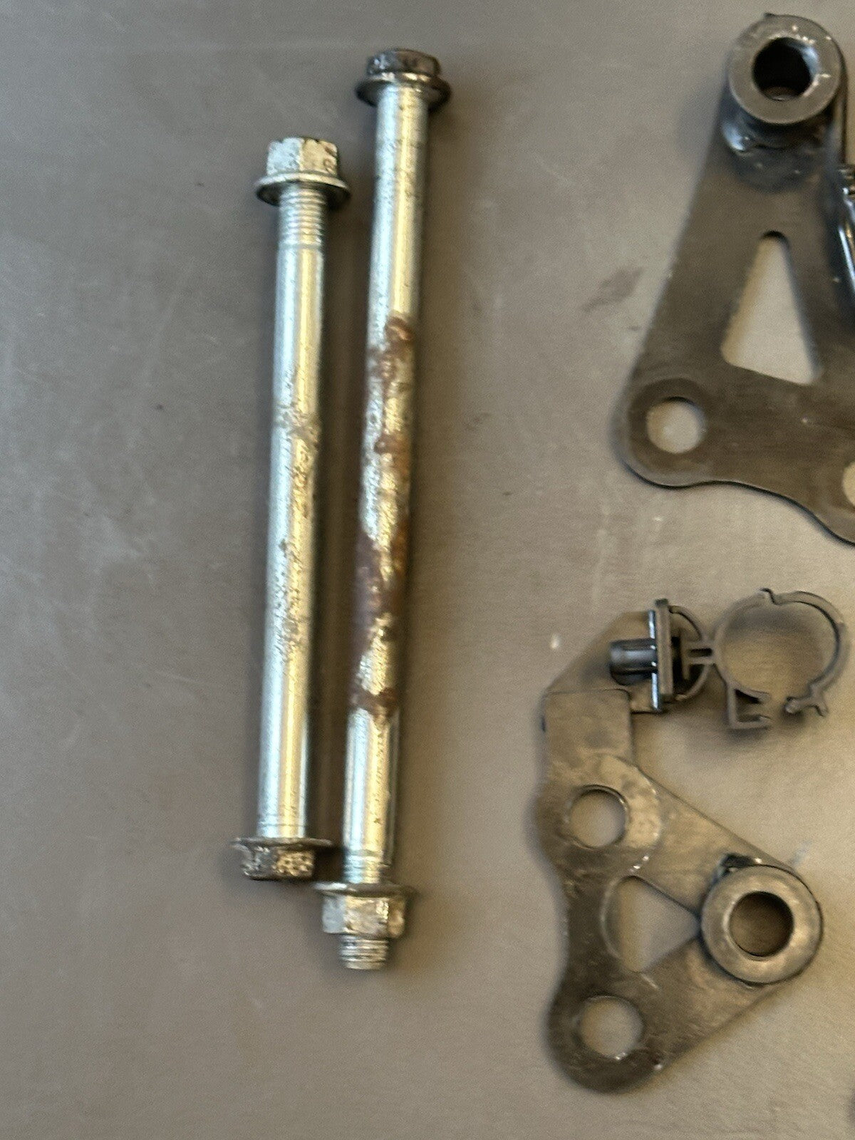 Yamaha MT-03 ABS 2020- Engine Mount Bolts & Brackets NOT COMPLETE SET