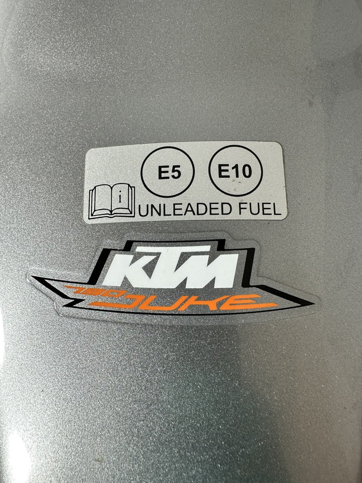 KTM 790 Duke 2020 Fuel Tank Petrol Tank Silver 3766 Miles 2018 2019 OEM *UK ONLY