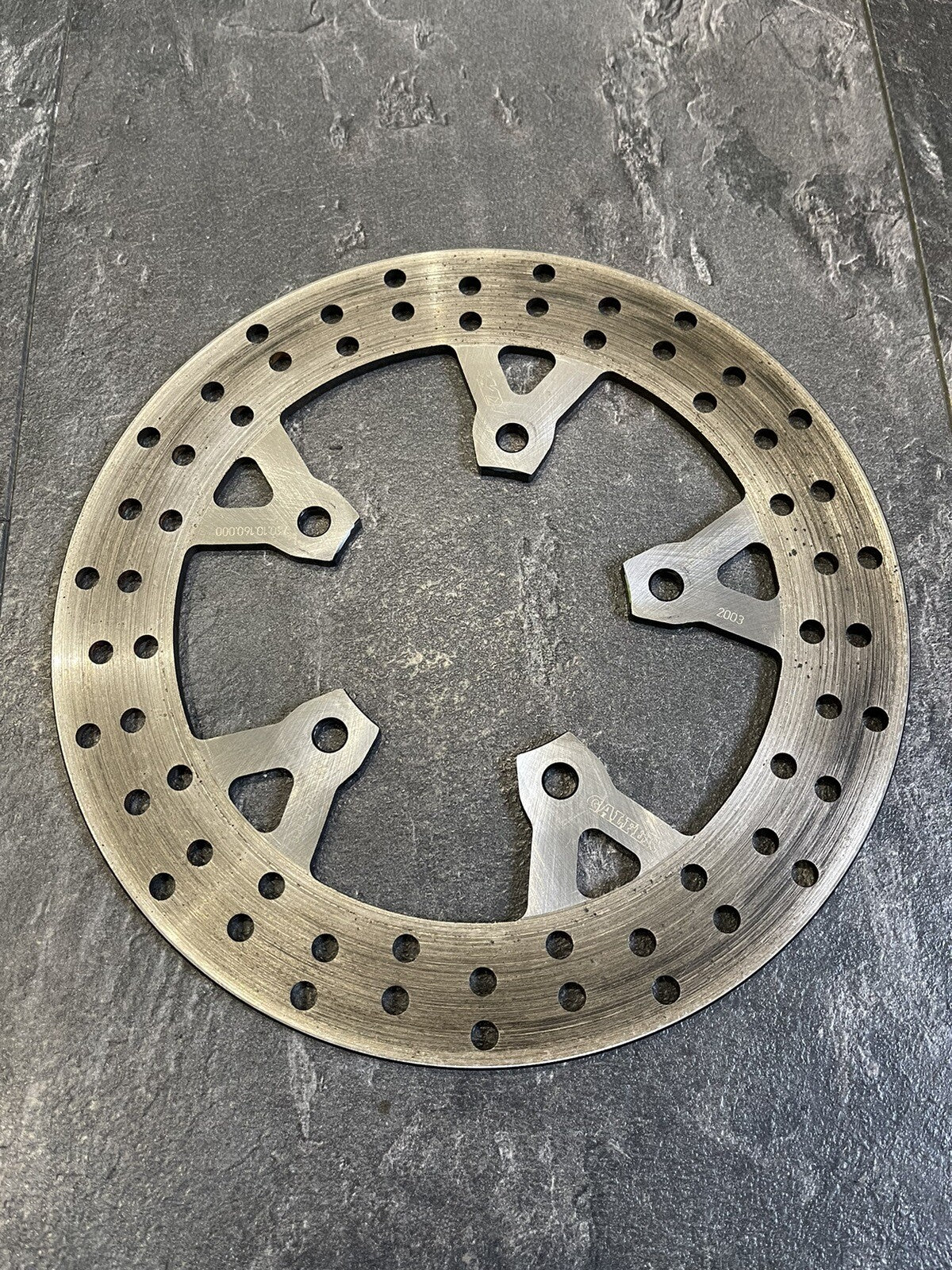 KTM Superduke R 1290 2020-2022 Rear Brake Disc Rotor GALFER Only 7179 Miles OEM