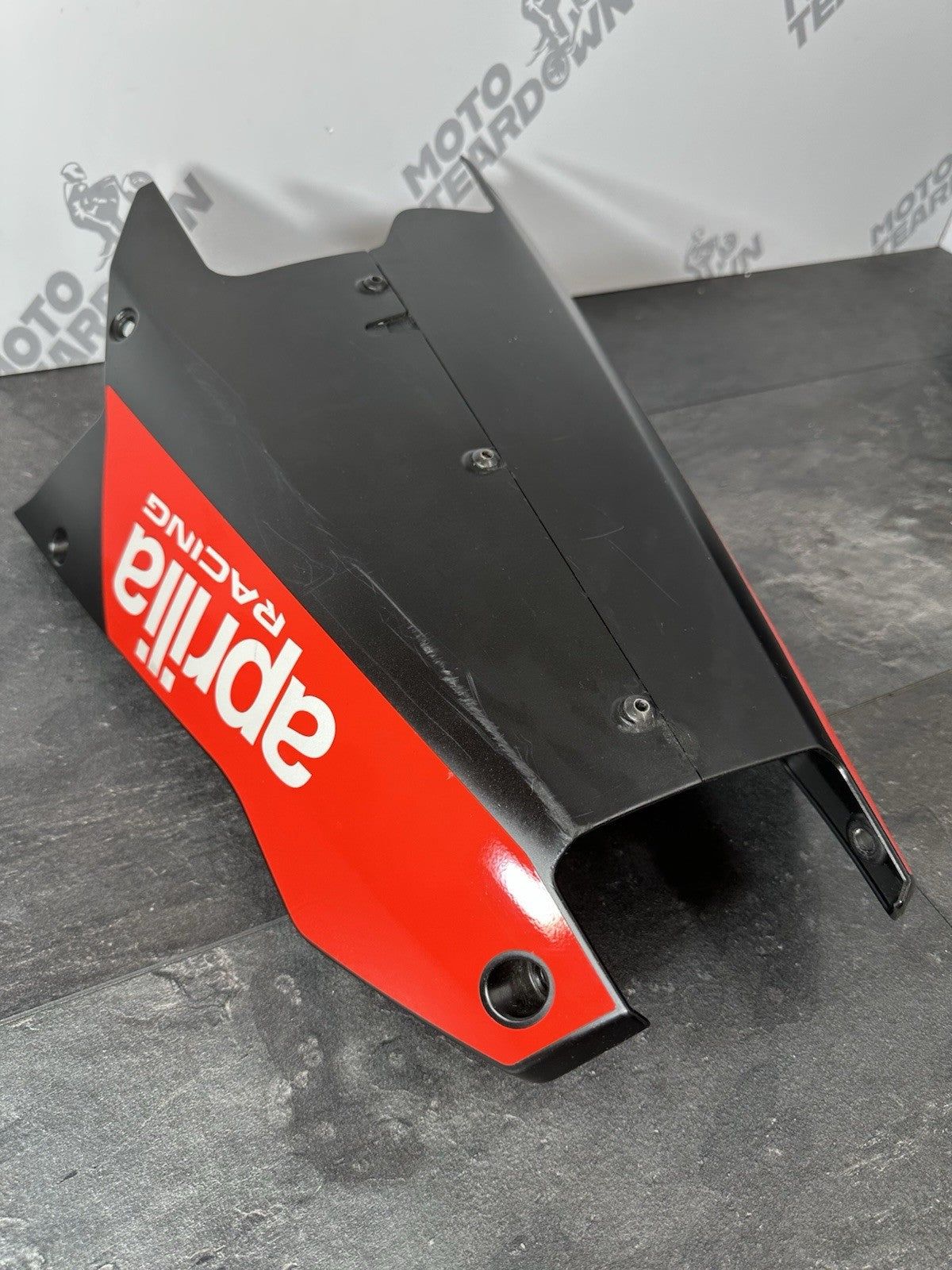 Aprilia RS660 2021 Belly Pan Fairing Engine Spoiler 6220 Miles 2022-2025 OEM