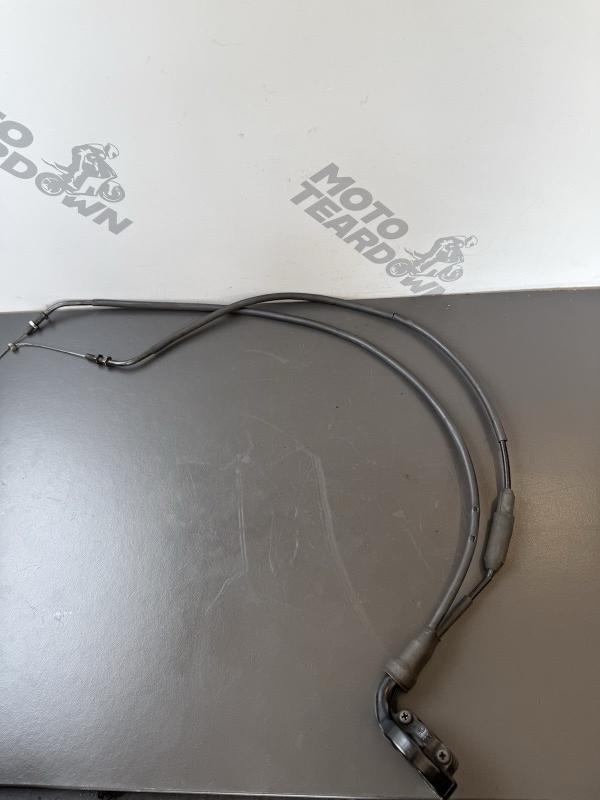 Triumph Street Triple 675R Throttle Assembly Cables 2013-2016 Throttle Cables