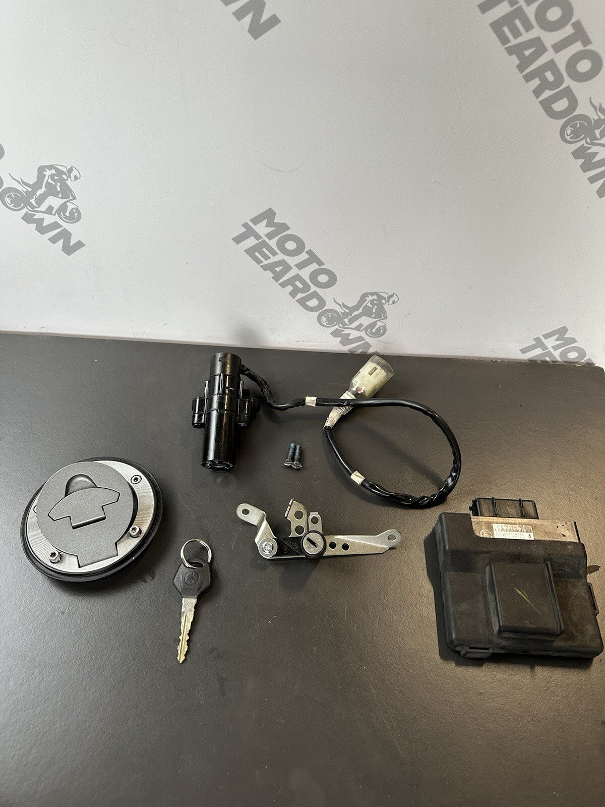 YAMAHA MT-03 Lock Set ECU complete lockset Yamaha MT03 Lock Set 2020-