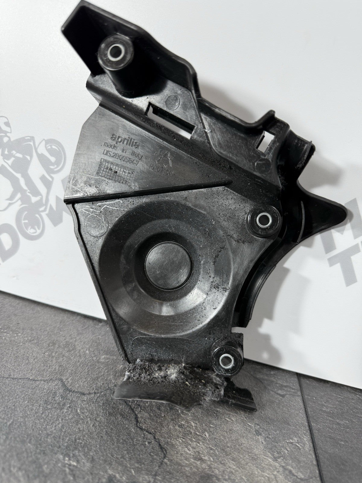 Aprilia RS660 2021 Front Sprocket Cover Shield Only 6220 Miles 2022-2025 OEM