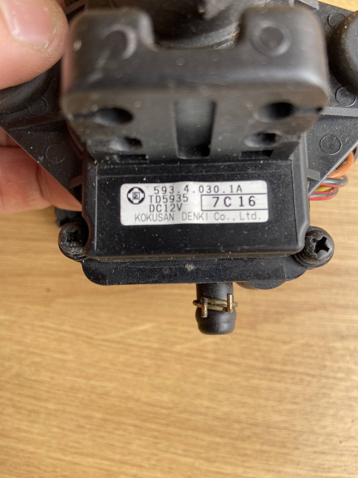 Ducati 1098 exhaust actuator Exhaust Servo 59340301A 1098 Exhaust Actuator OEM