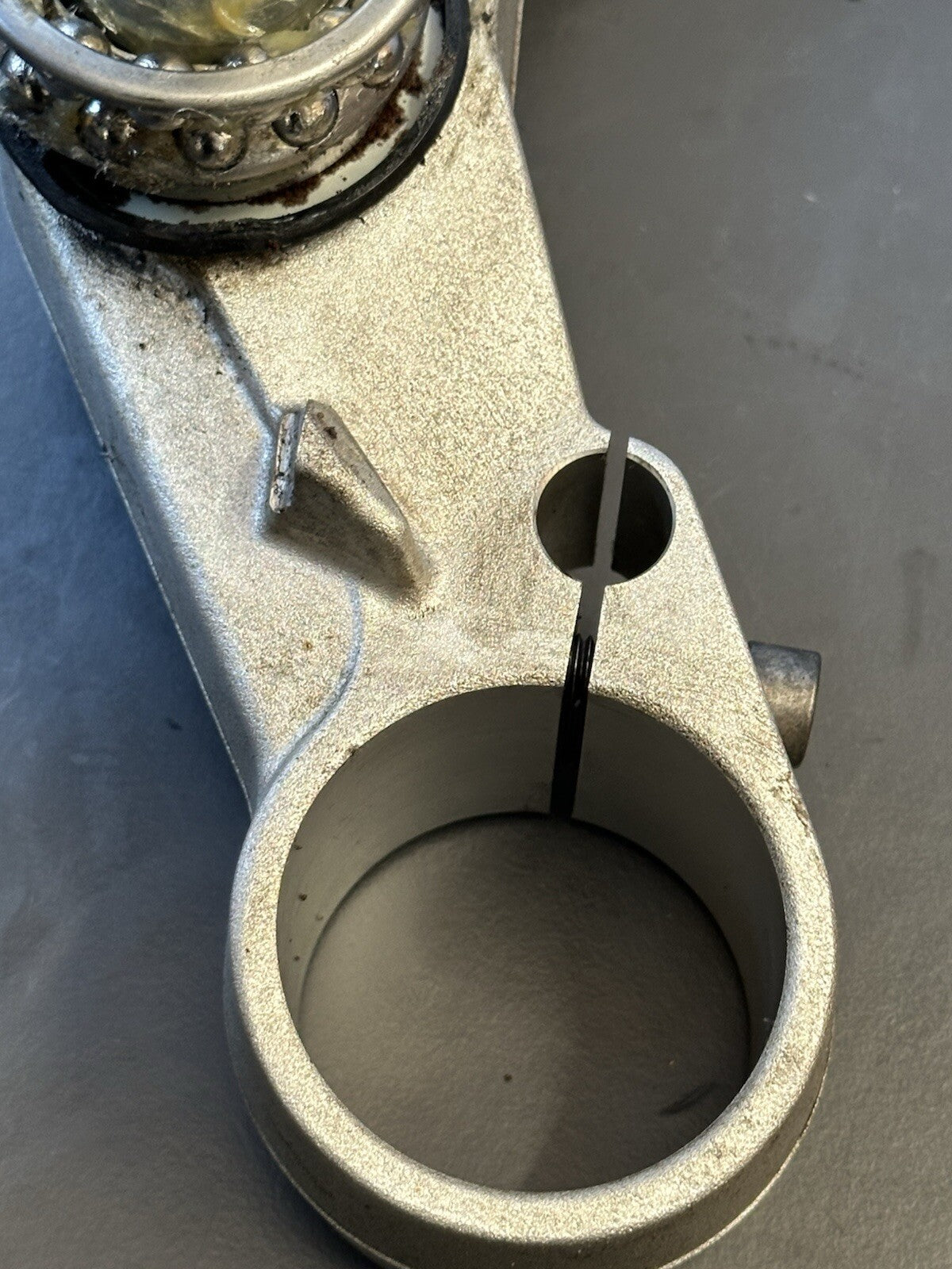 Triumph Street Triple 765S Bottom Yoke Steering Stem Lower Yoke *SLIGHTLY OUT*