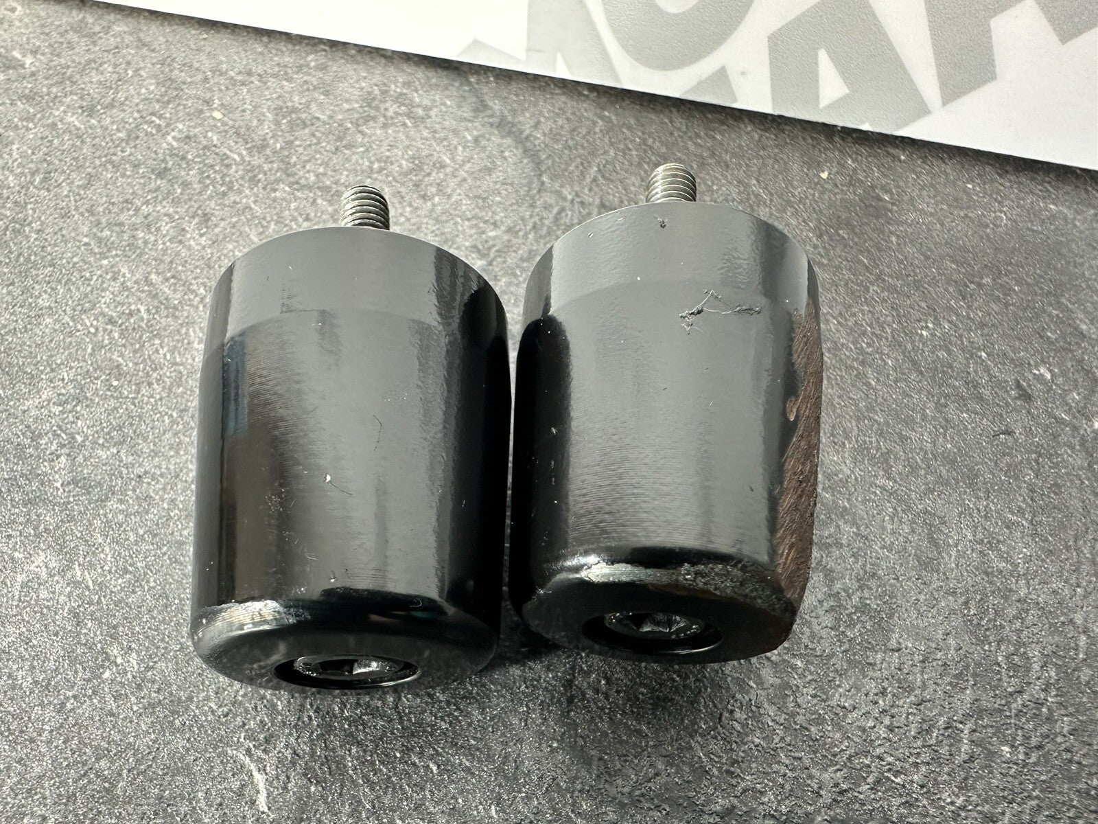 Yamaha R7 690 2024 Bar Ends Bar End Weights 1784 Mile 2022 2023 OEM