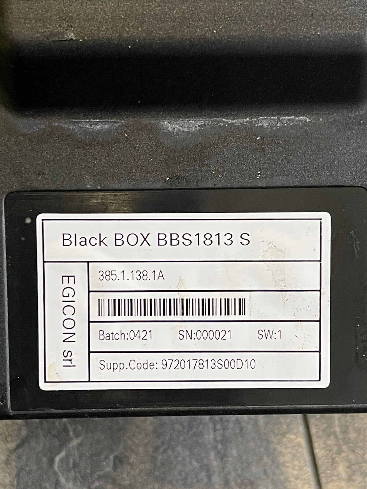 Ducati Streetfighter 1100 V4S 2020 Black Box BBS1813S Control Unit ECU 4645m OEM