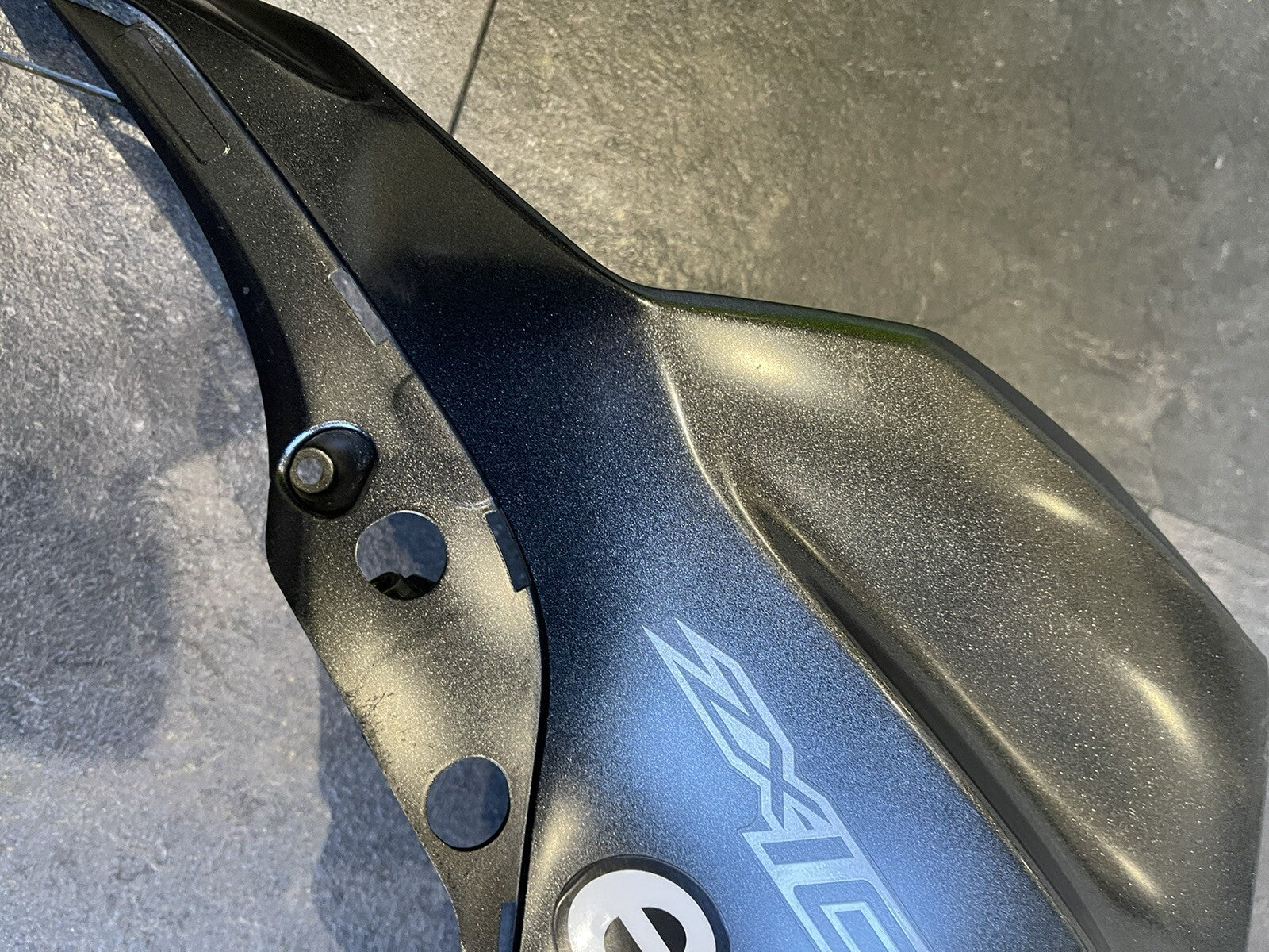 Kawasaki Ninja ZX10R 2016 Left Side Upper Fairing DAMAGED 2017-2020 18266 Miles