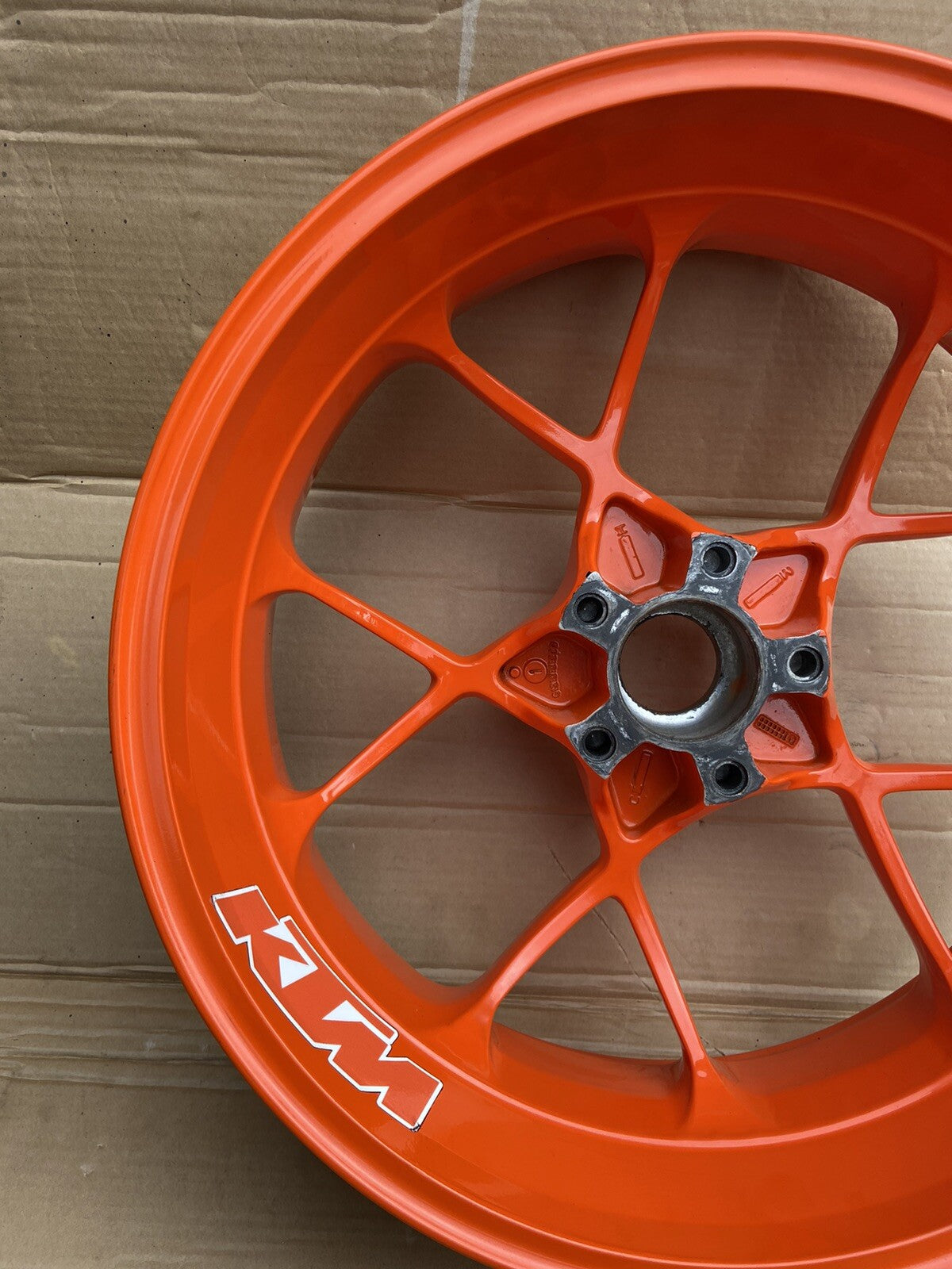 KTM 1290 SUPER DUKE Rear Wheel KTM 1290 Rear Wheel KTM Super Duke Rear Rim 2014