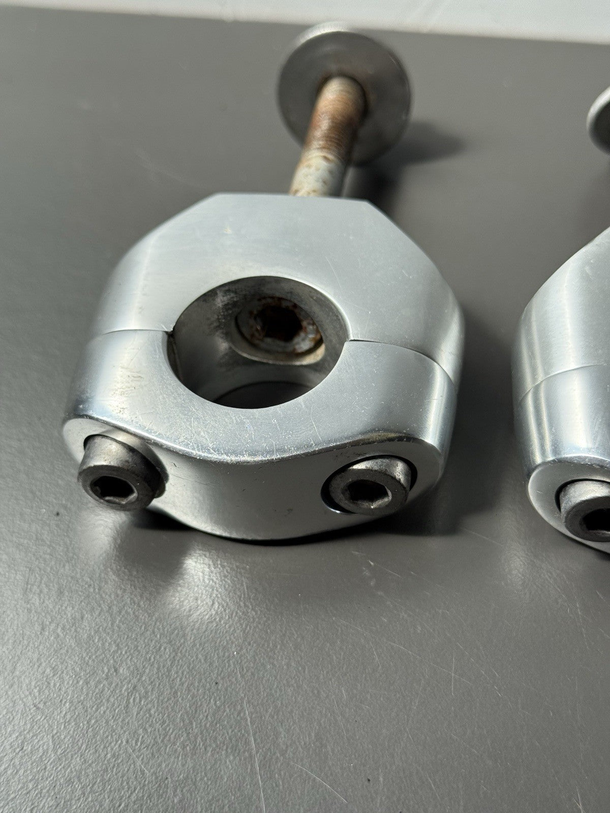 Triumph Street Triple 675 Handlebar Riser Handlebar Clamp Set OEM 2007-2011 675R