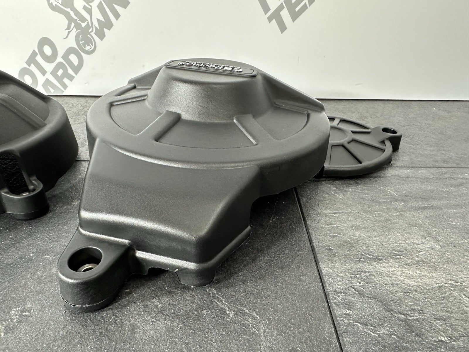Aprilia RS660 2021 Engine Casing Protectors (*FAKE GB RACING*) 6220m 2022-2025