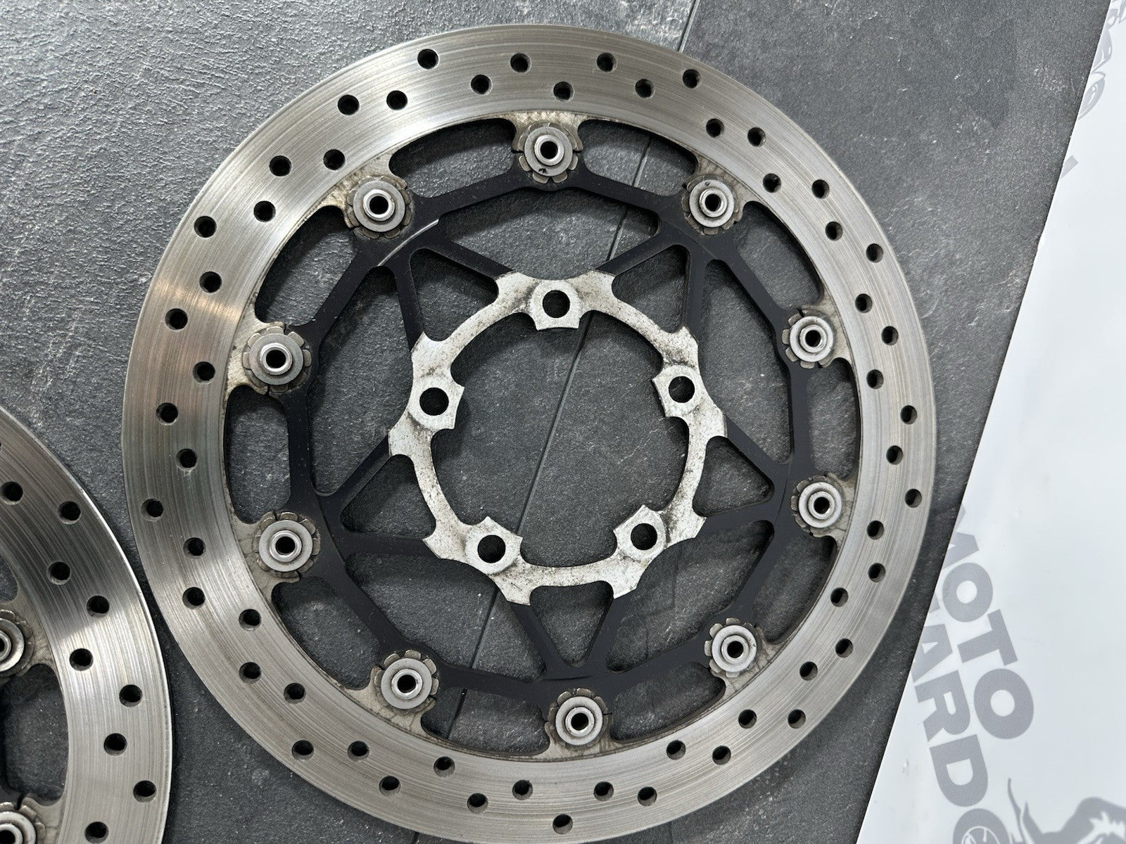 Triumph Street Triple 675 R 2015 BREMBO Front Brake Discs 2013-2016 16470 Miles