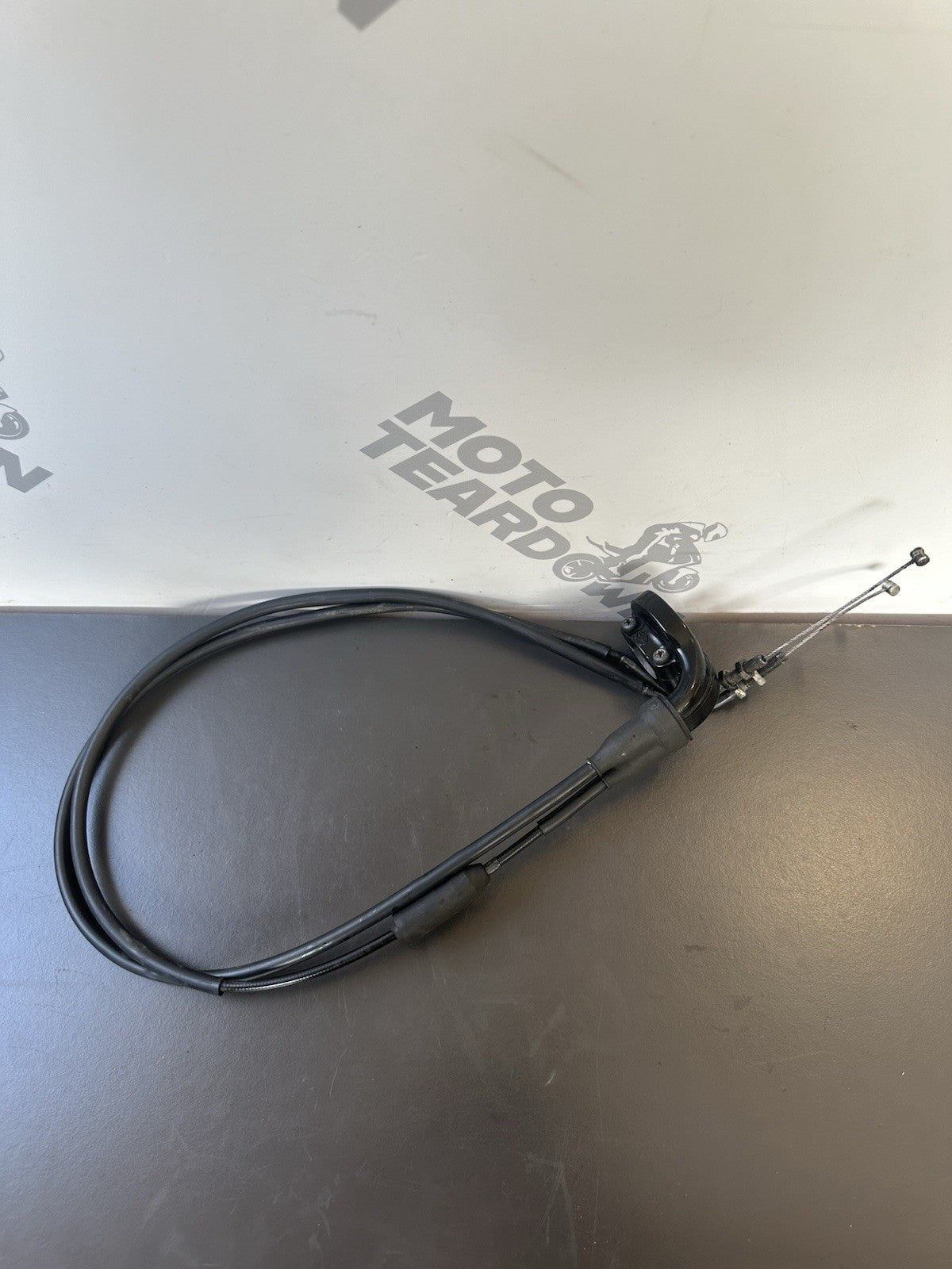 Triumph Street Triple 675 675R Throttle Cables 2007-2011 8382 Miles 2049300 OEM