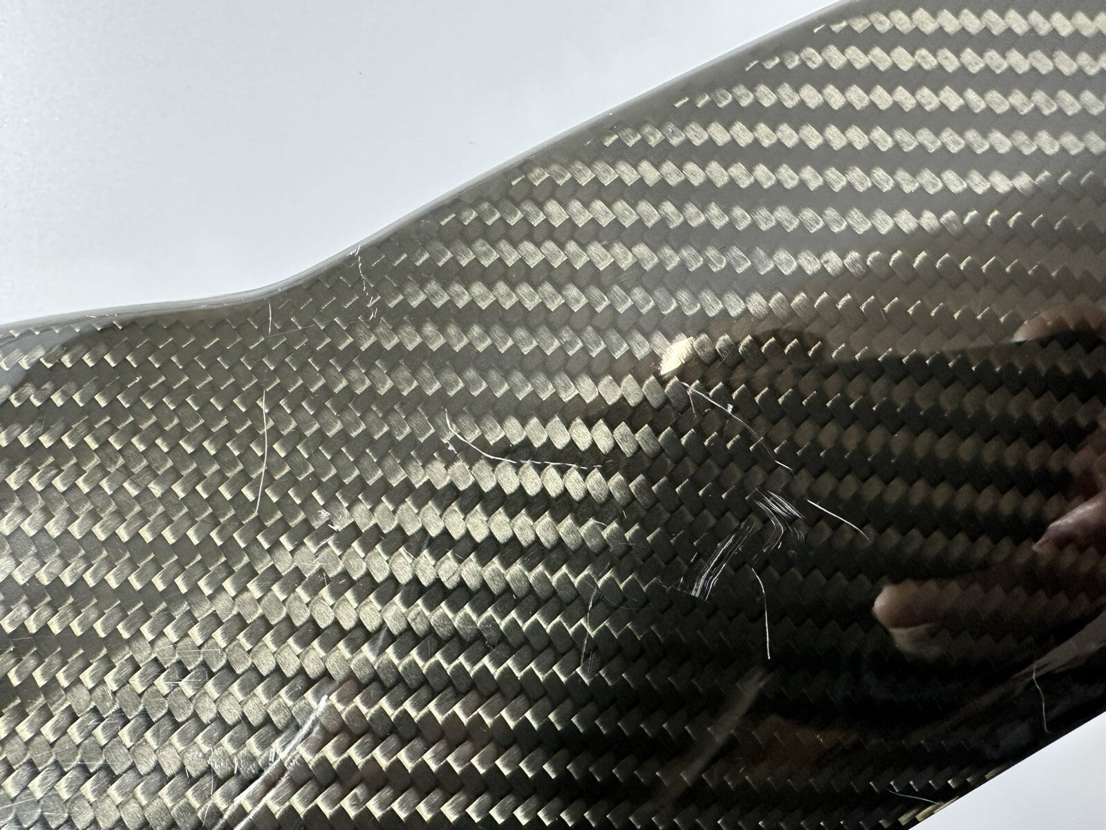 Suzuki GSXR 1000 2009 Right Side Tank Panel Carbon Fibre 2009-2016 9715 Miles