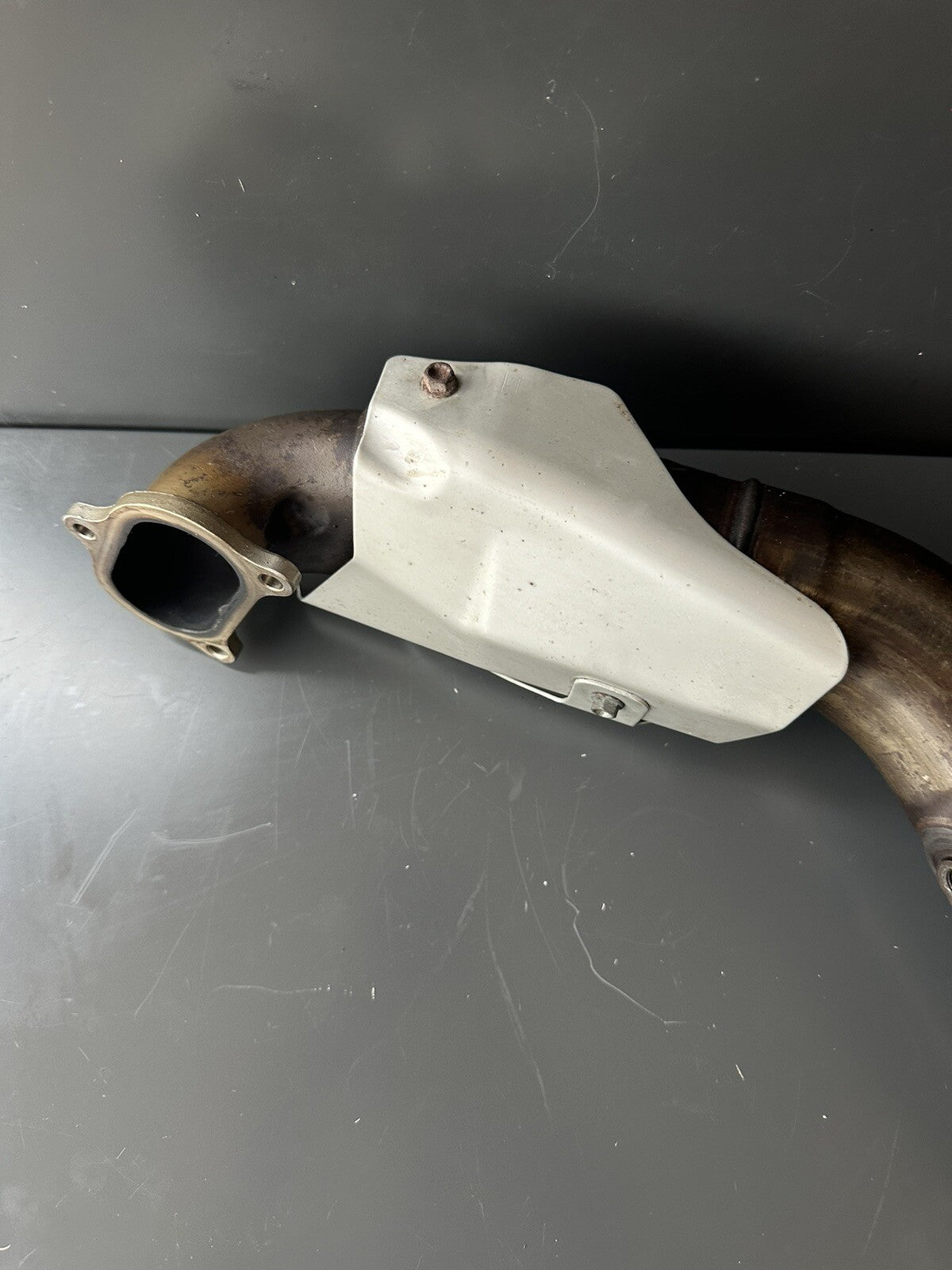 Ducati Panigale V2 HORIZONTAL EXHAUST MANIFOLD HEADER Y PIPE FRONT 570.1.455.2A