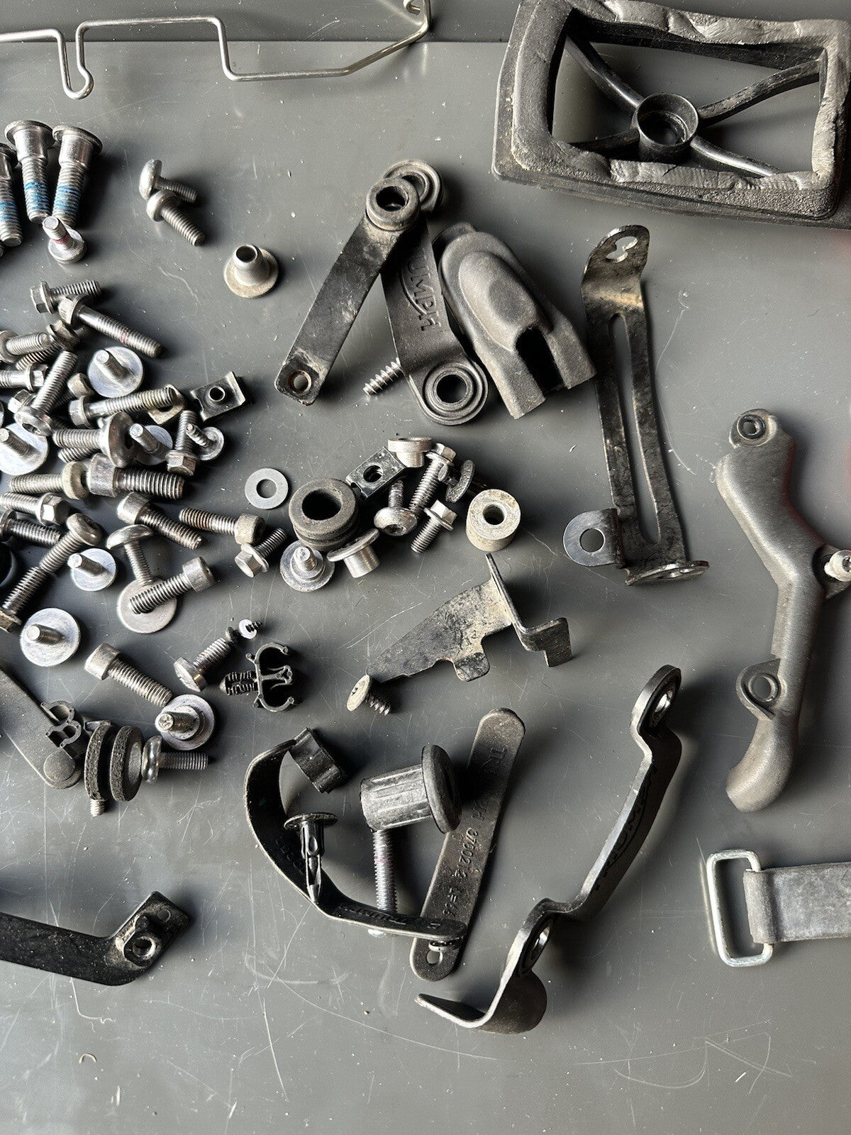 Triumph Street Triple 765R Bolts Various Job Lot Mixed Nuts Bolts Brackets 2017