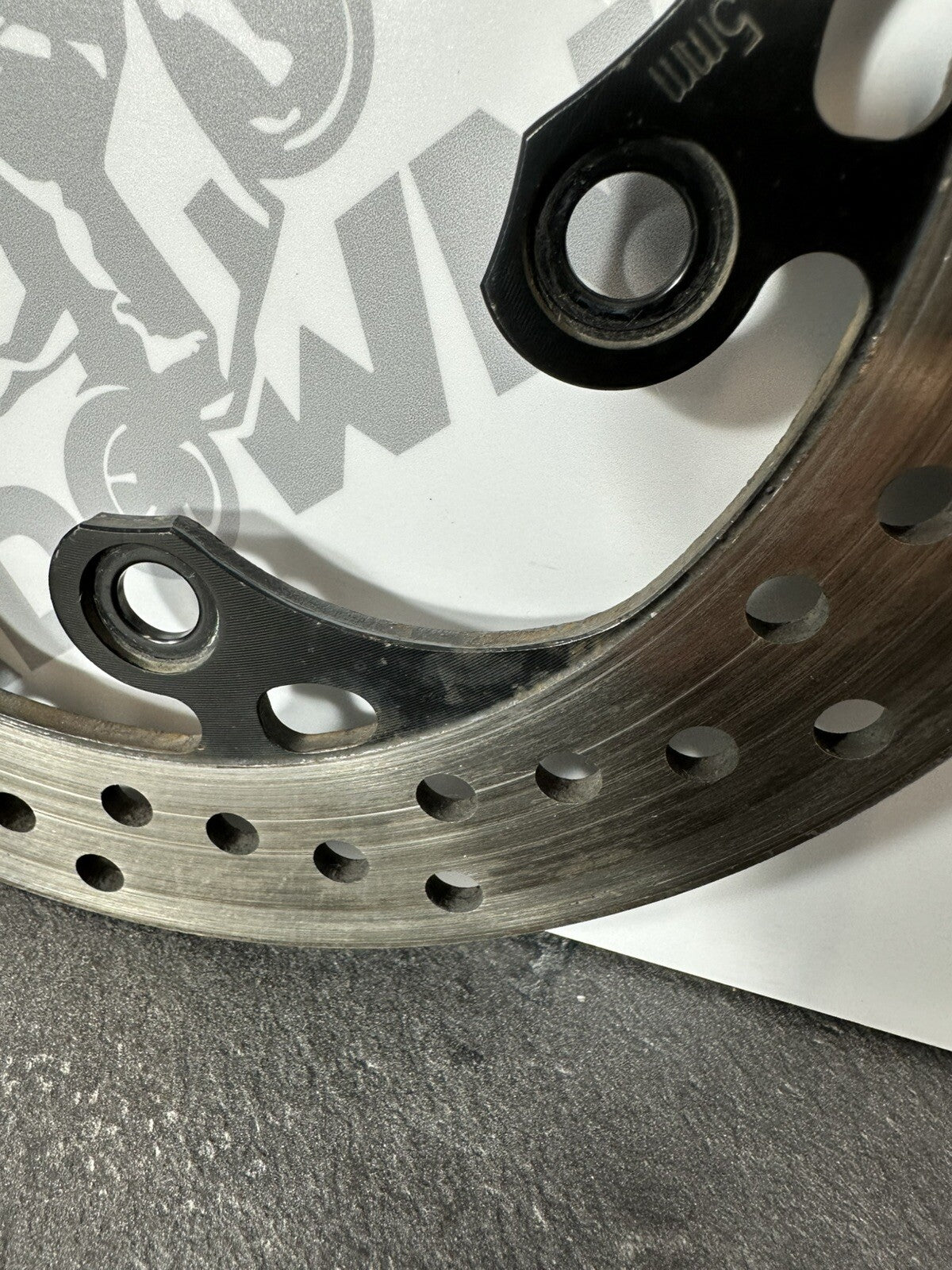 Suzuki GSXR 1000 2014 Rear Brake Disc Rotor Disc 22774 Miles 2009-2016 OEM