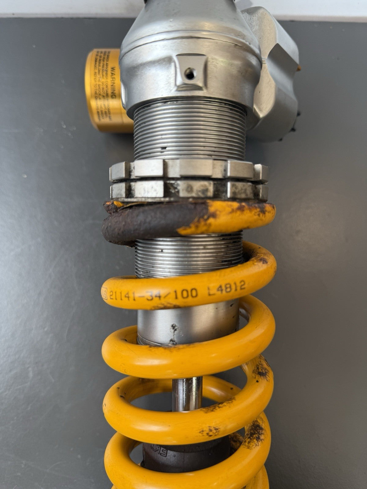 TRIUMPH STREET TRIPLE 675R OHLINS REAR SHOCK ABSORBER 675R OHLINS REAR SHOCK