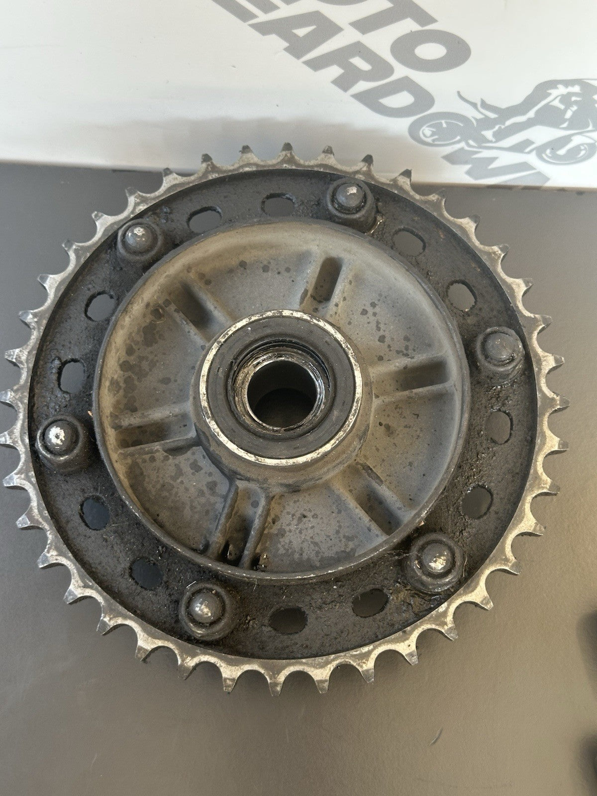 Honda CBR1000RR Rear Sprocket Carrier and Cush Rubbers 2004 2005 RR4 RR5 OEM