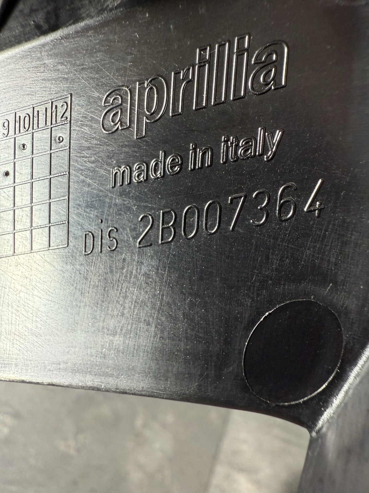 Aprilia RS660 2021 Inner Tail Cover Subframe Bridge 6220 Miles 2022-2025 OEM