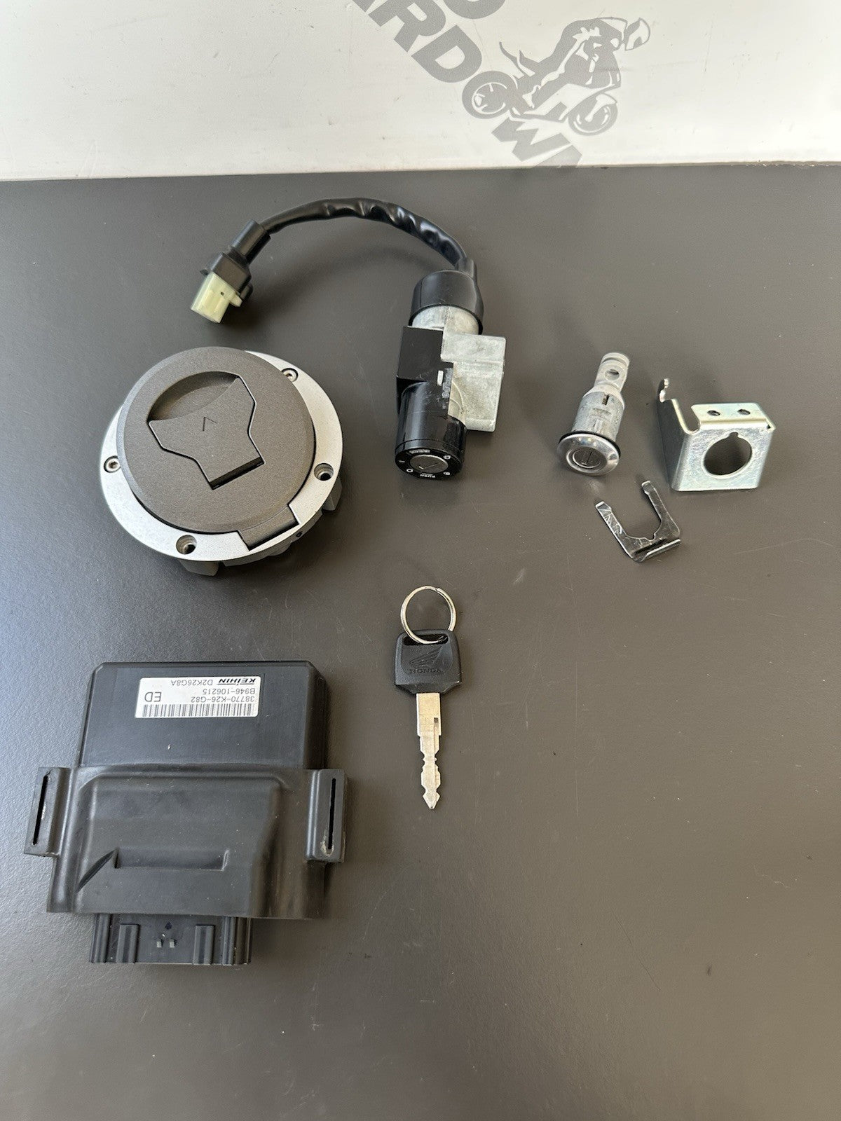 HONDA Grom MSX 125 LOCK SET 2023 Lock Set With ECU 2021-2024 GROM LOCK SET OEM