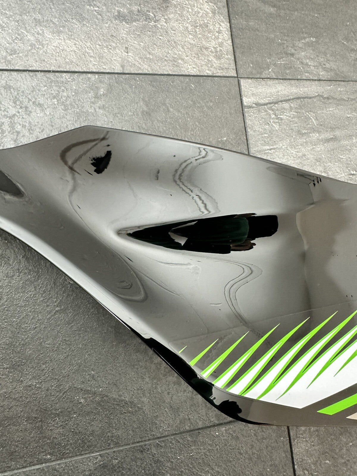 Kawasaki ZX6R 636 ABS 2016 Right Tank Side Fairing 8655 Miles 2013-2015 OEM