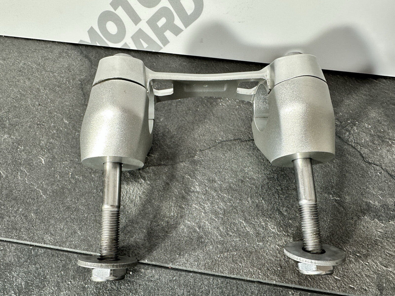 Triumph Street Triple 765 RS 2017 Handlebar Risers Clamps 10580 Miles 2018-2024
