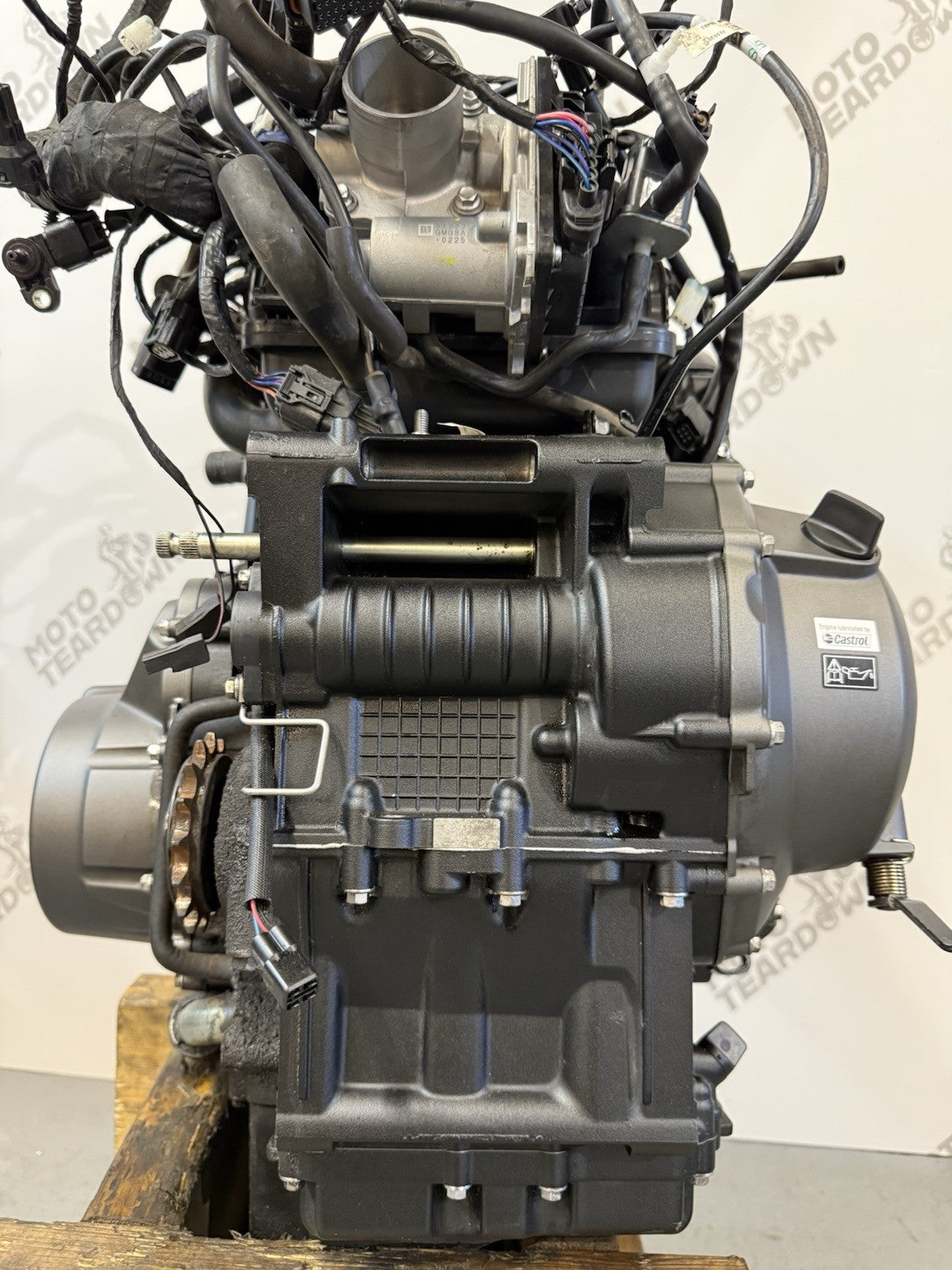 TRIUMPH TRIDENT 660 Engine 2021-2023 Trident 660 Engine, Loom, Throttle Bodies