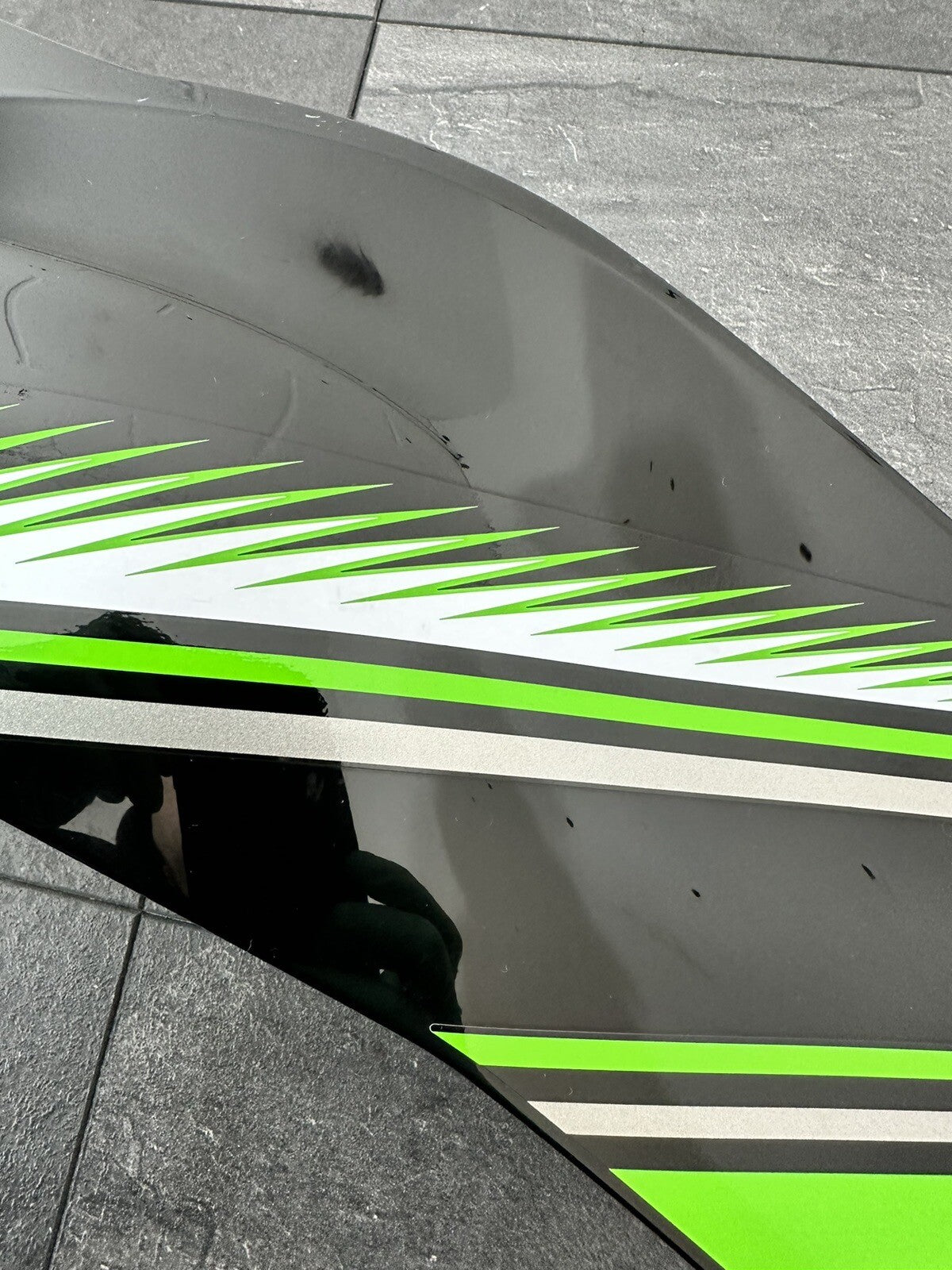 Kawasaki ZX6R 636 ABS 2016 Right Tank Side Fairing 8655 Miles 2013-2015 OEM