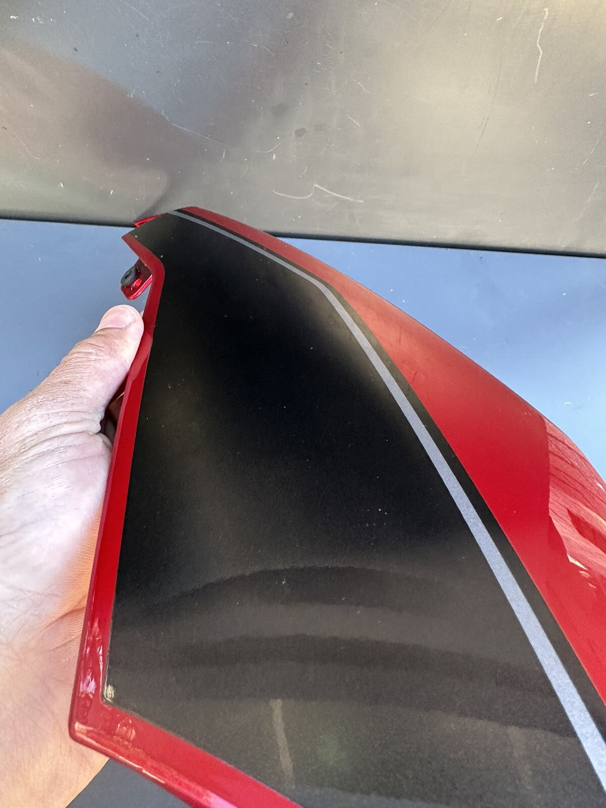 Triumph Speed Triple 1200 RR 2022 Right Red Tail Cover Fairing Cowl T2310129 OEM
