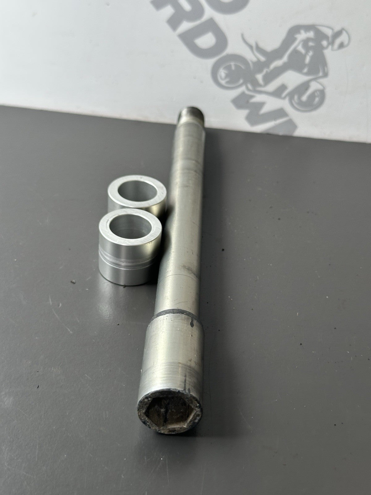 TRIUMPH STREET TRIPLE 765R 765RS FRONT WHEEL SPINDLE AXLE Front Spindle 2017-19