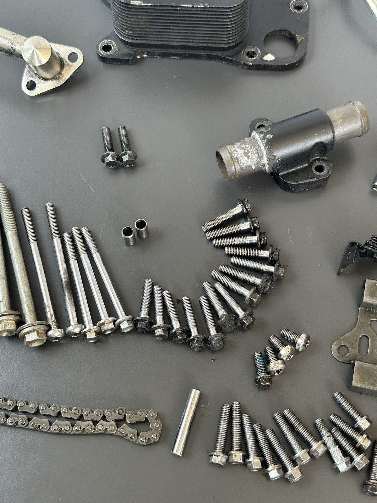 TRIUMPH STREET TRIPLE 765 RS 2017 Engine Bolts Engine Parts Job Lot 27,946 Miles