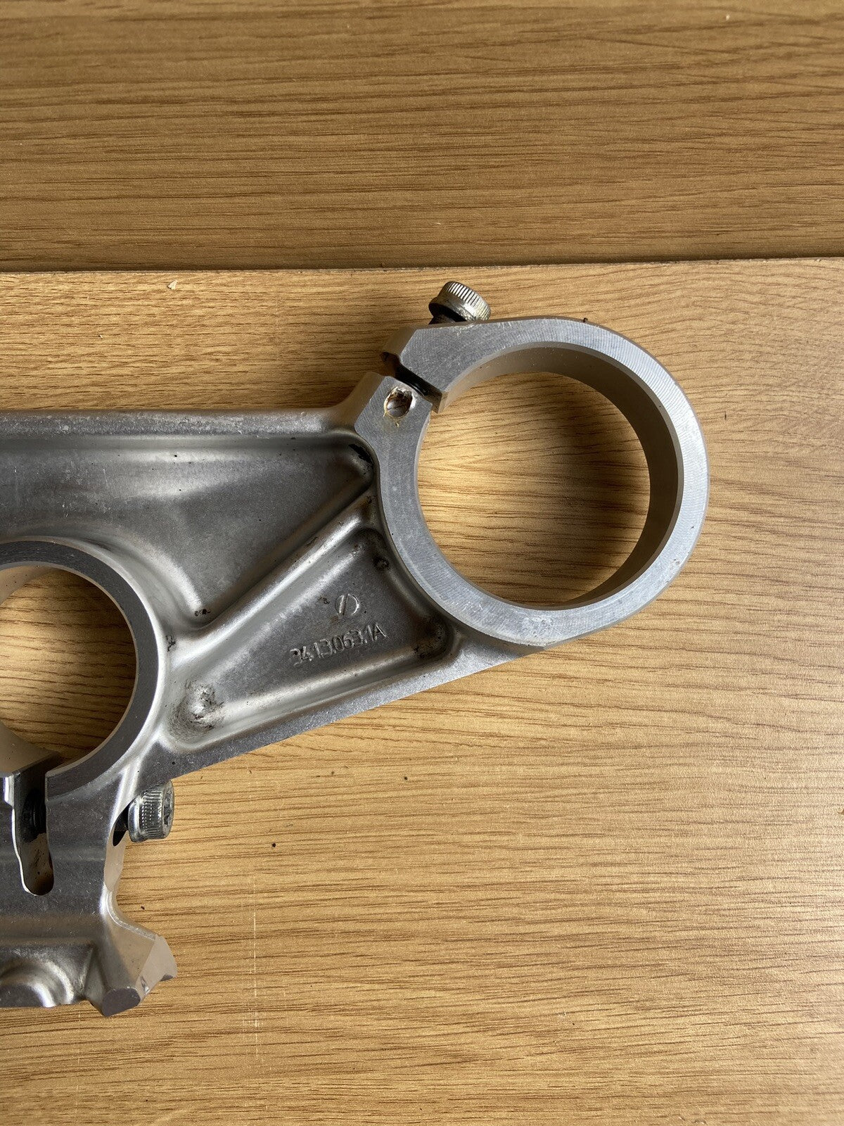 Ducati 1098 Top Yoke Triple Clamp Top Clamp 34130631A 1098 Fork Top Clamp OEM