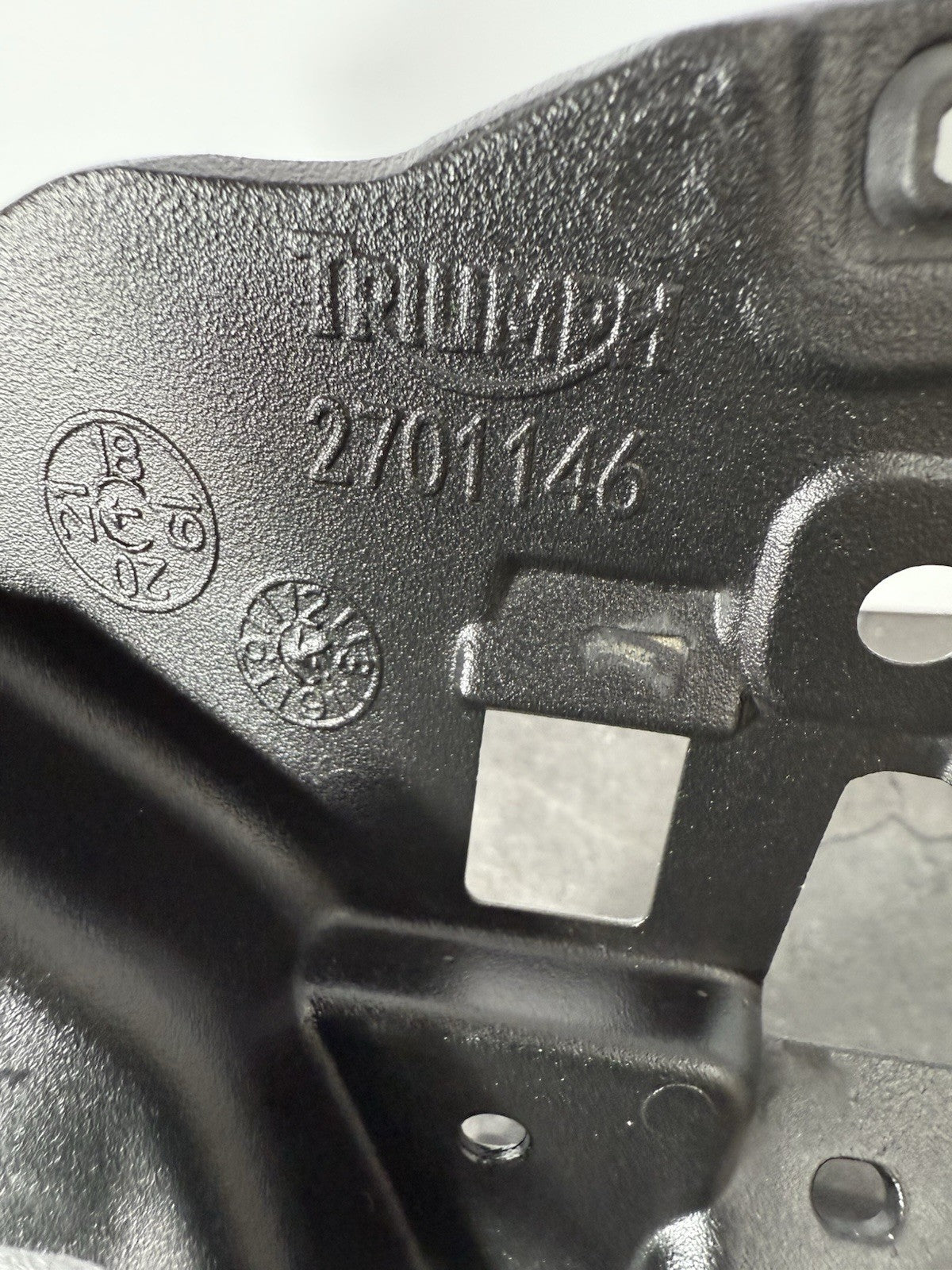 Triumph Street Triple 765 RS 2021 Clock Stay & Light Mount 21650 Miles 2020-2022