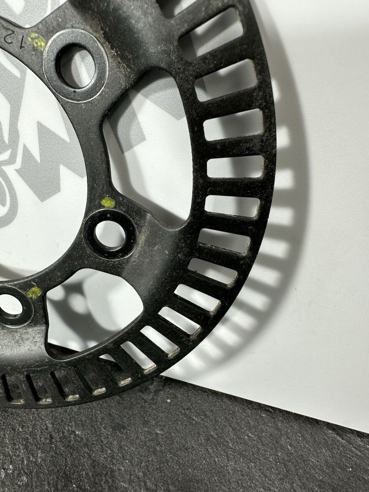 Aprilia RS660 2021 Front ABS Ring Disc Rotor Only 6220 Miles 2022-2025 OEM