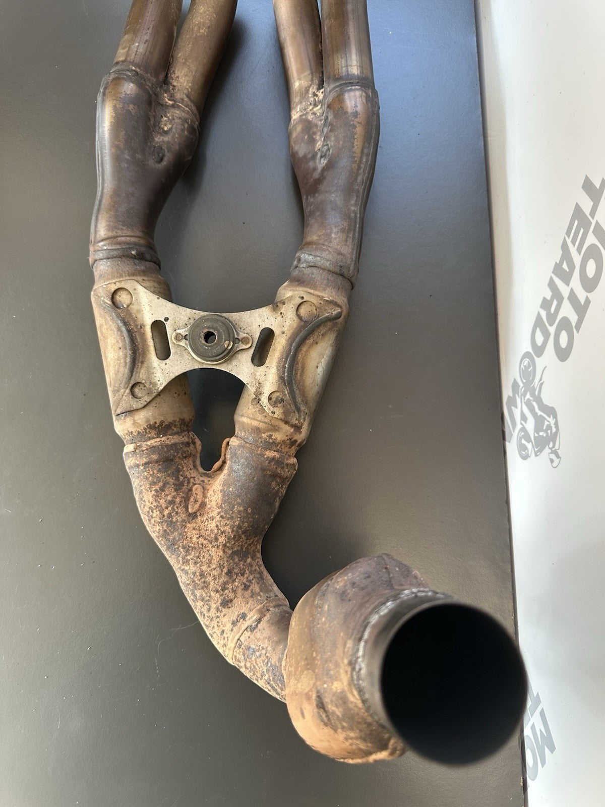 HONDA CBR1000RR FIREBLADE EXHAUST DOWNPIPES YEAR 2004 2005 OEM DOWNPIPES