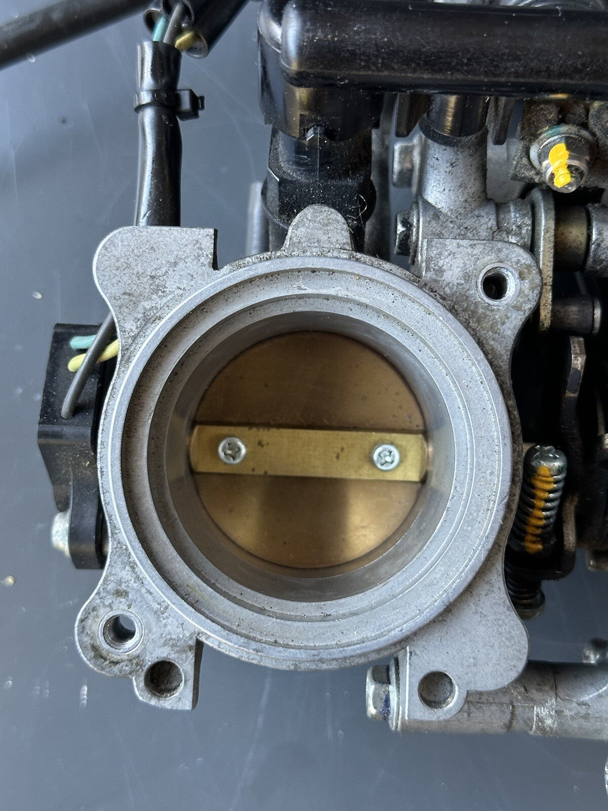 Triumph Daytona 675R Throttle Bodies OEM Daytona 675R Throttle Bodies OEM 2011