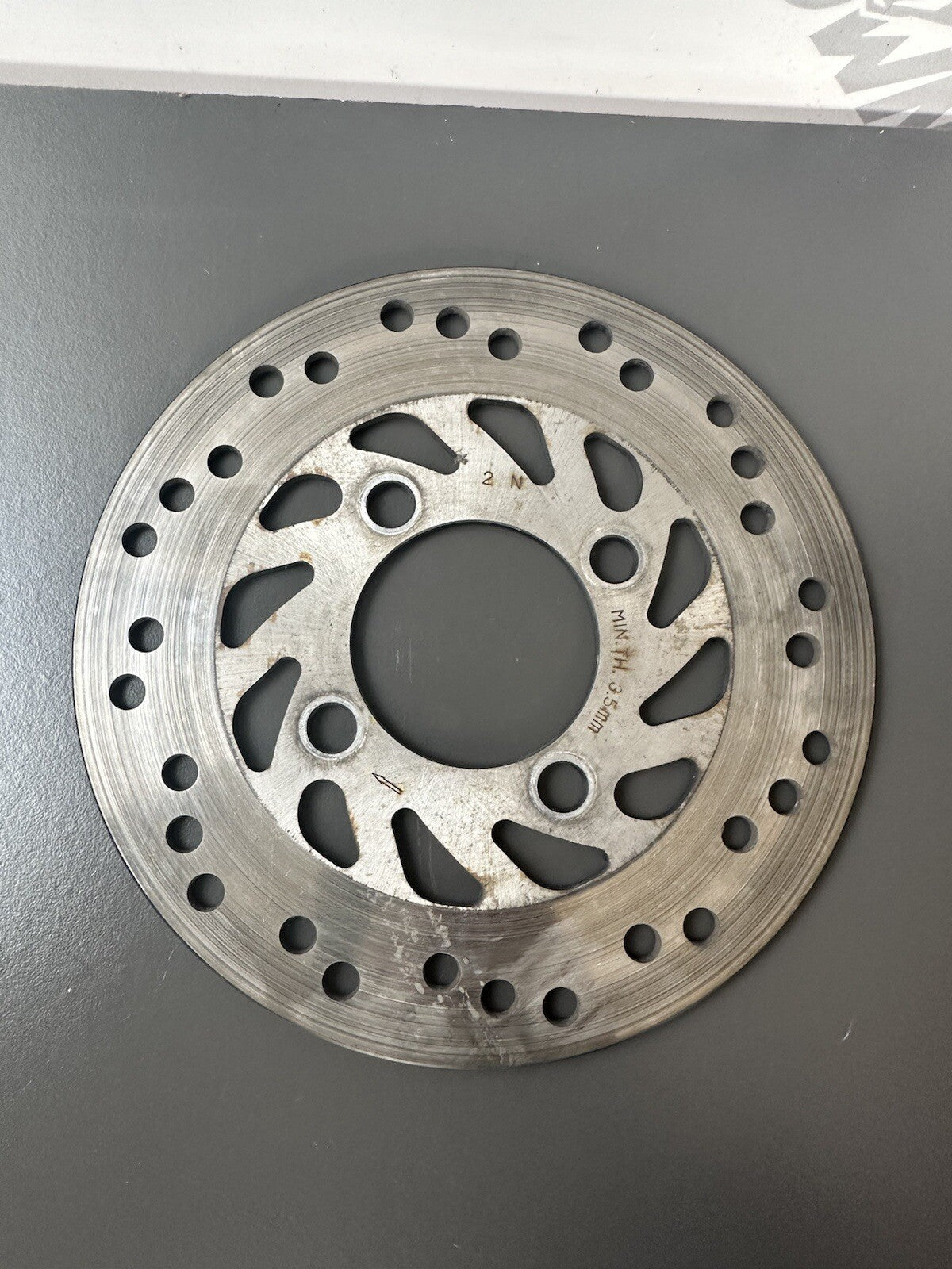 Honda MSX 125 Grom 2021-2023 rear brake disc 2023 2,822 Miles Grom Rear Disc