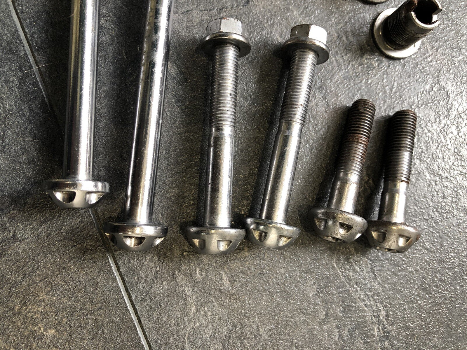 Triumph Street Triple RS 765 Engine Frame Bolts Locknut 2017 Only 5159 Miles OEM