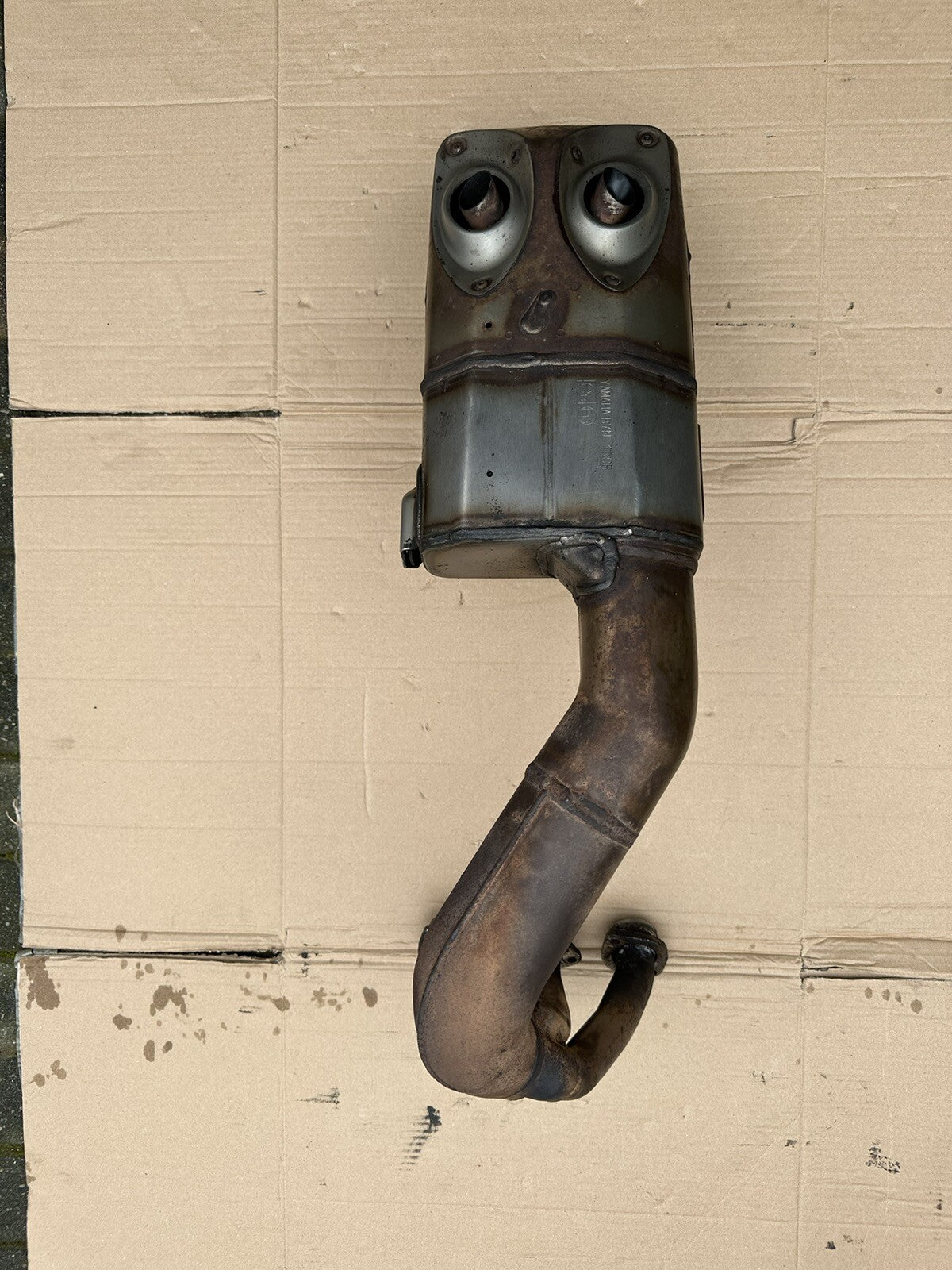 Yamaha MT-09 SP 2022 exhaust manifold downpipes MT09SP EXHAUST Downpipes OEM