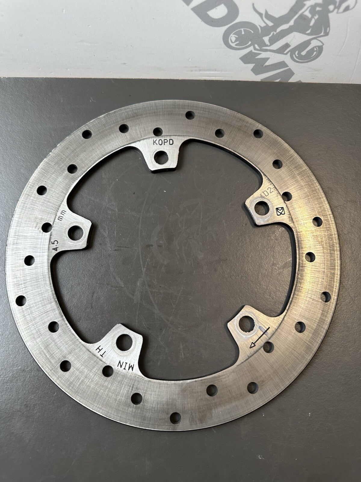 KTM 125 Duke rear brake disc 2024 - 2025 KTM 125 Duke Rear Brake Disc 51 Miles