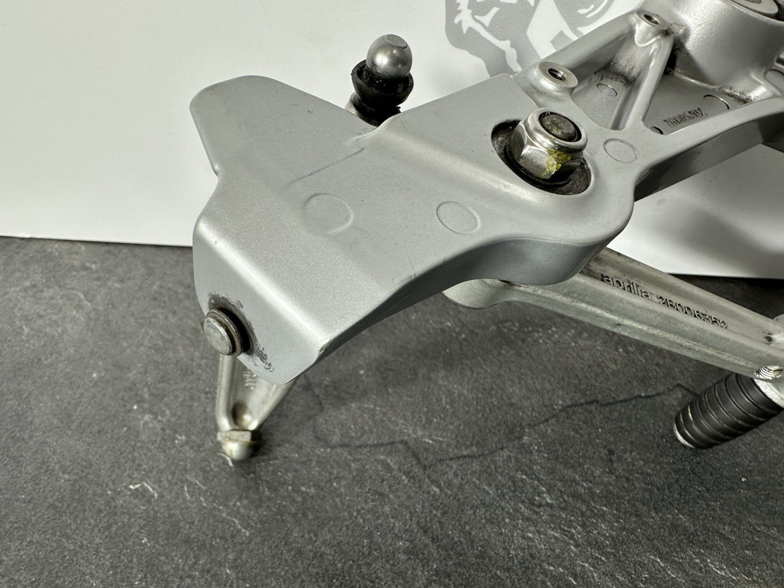 Aprilia RS660 2021 Left Rearset Footrest Gear Lever 6220 Miles 2022-2025 OEM