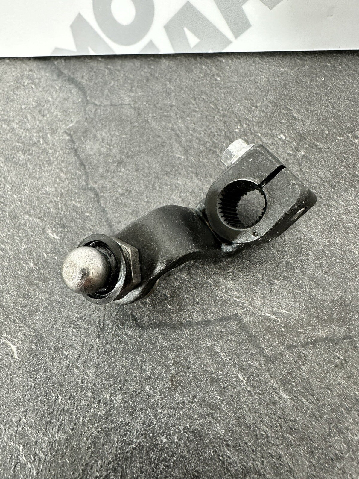Triumph Trident 660 2022 Gear Change Knuckle Mount Clamp 2962 Mile 2021-2024 OEM