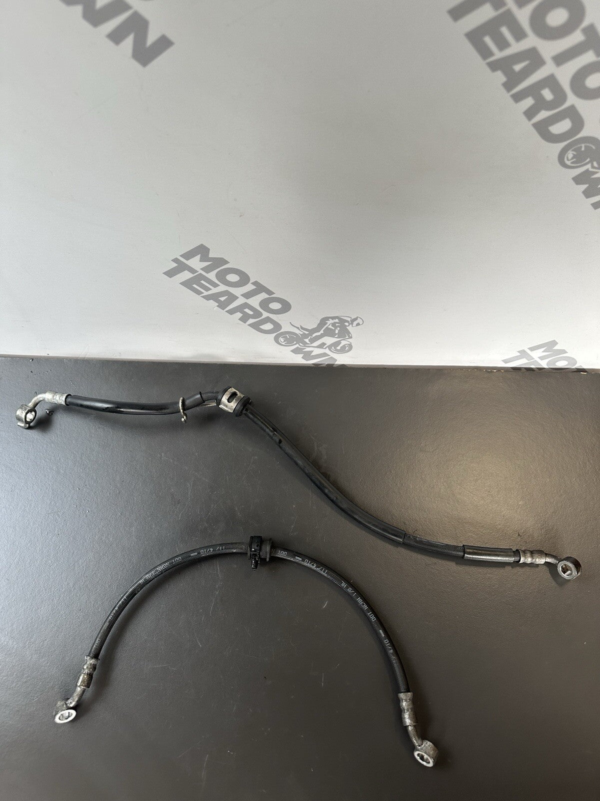 Suzuki GSXR 600 750 Front Brake Hoses 2011-2017 L1-L7 Front Brake Hoses OEM