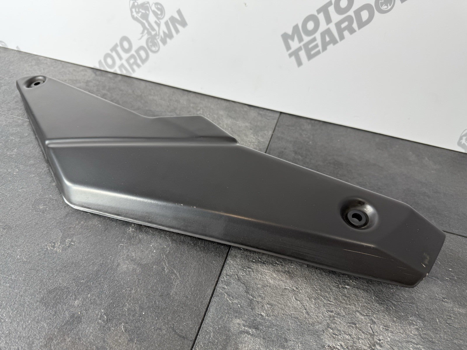 Triumph Street Triple 675 R 2015 Exhaust Heat Shield 2013-2016 16470 Miles OEM