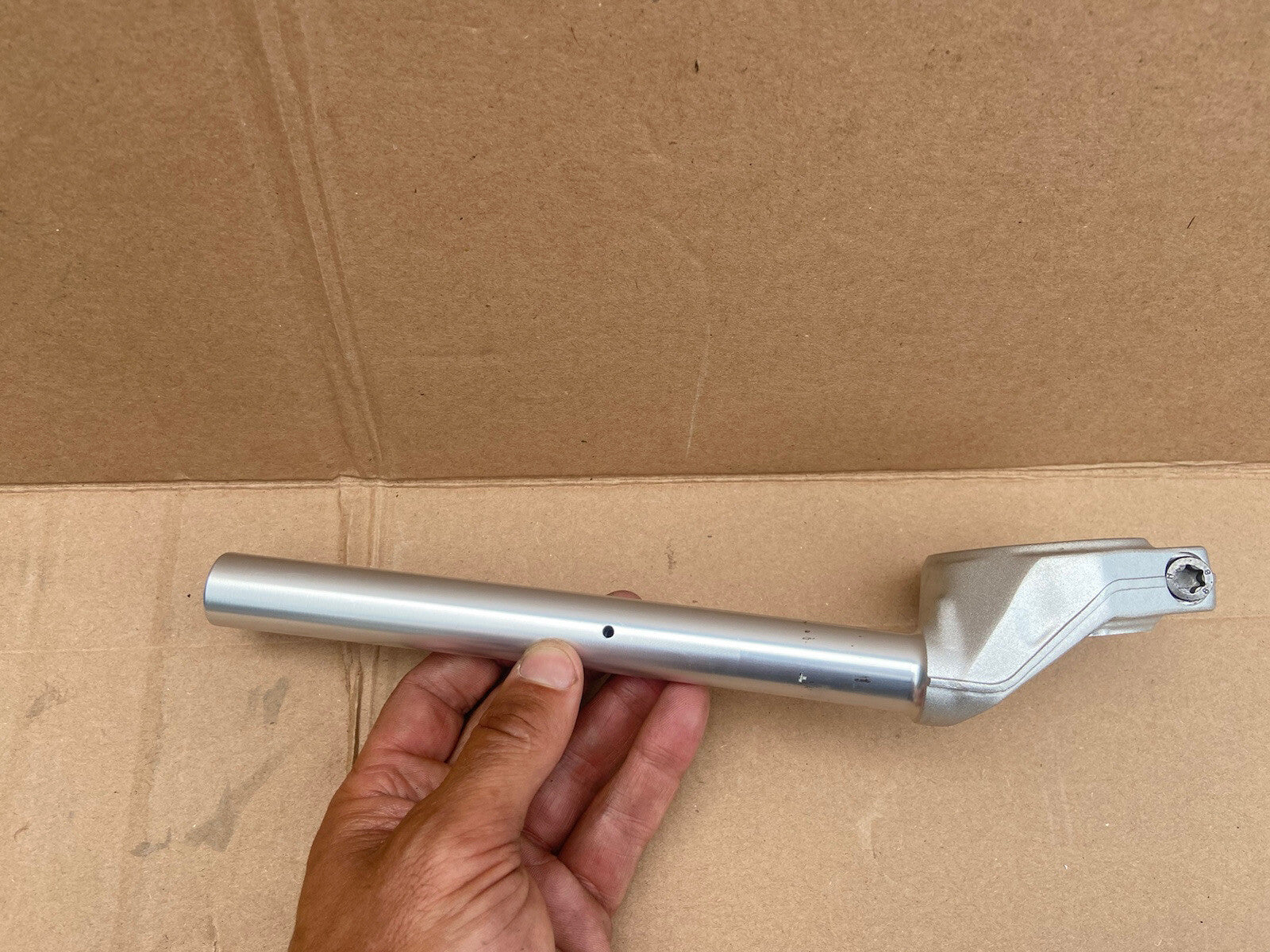 Genuine BMW S1000RR Left handle bar clip on Left Clip On OEM 8548405 DAMAGED