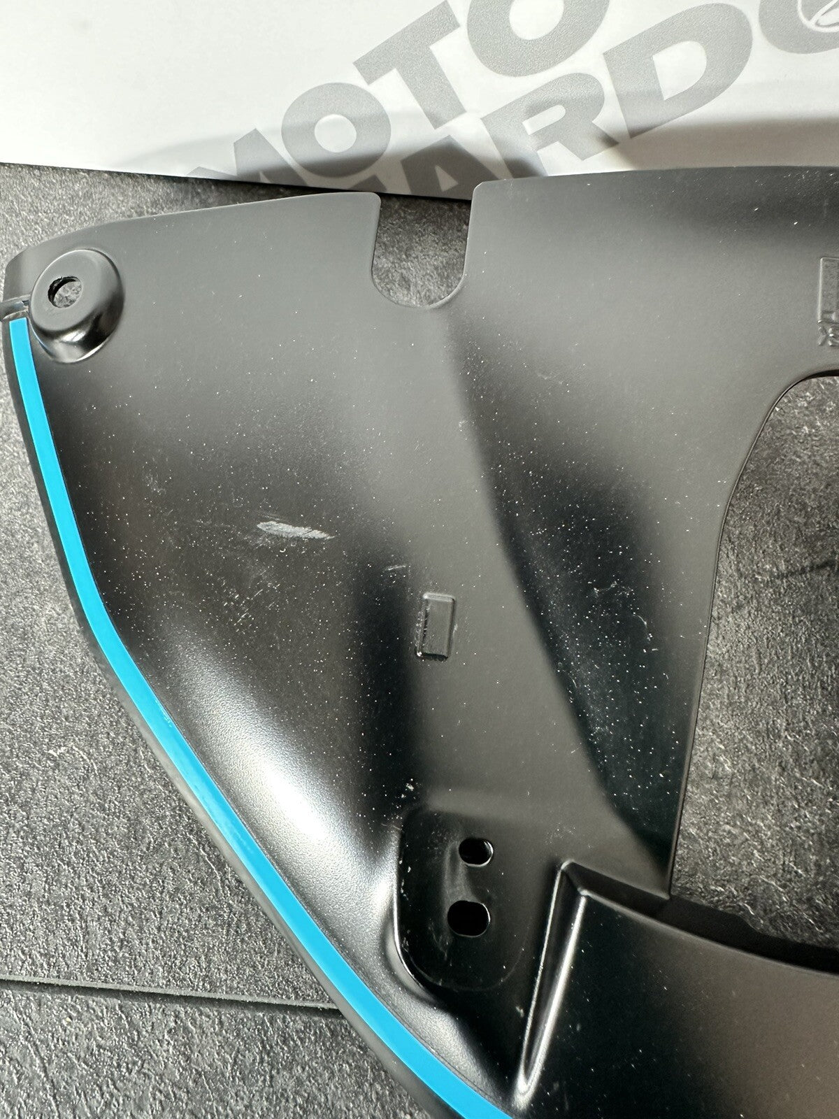 Yamaha R7 690 2024 Front Plate Chin Spoiler Fairing Panel 1784 Miles 2022 2023