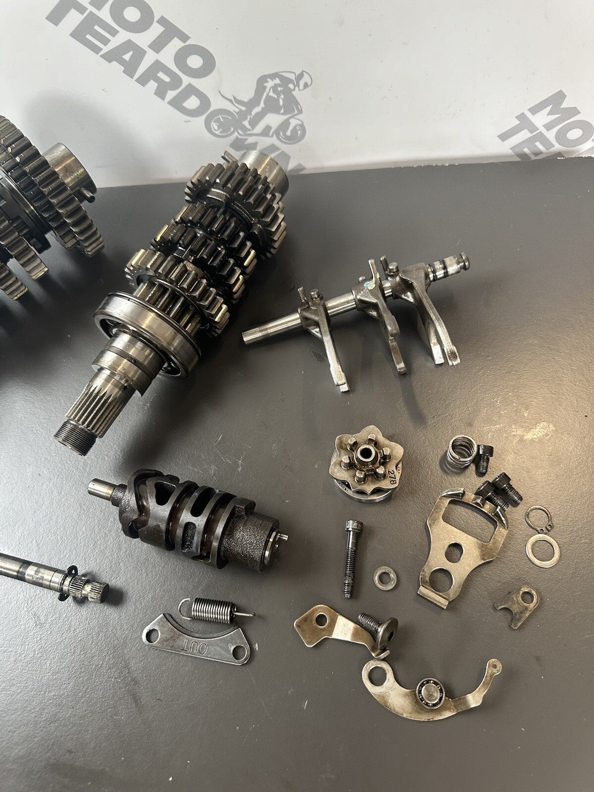 TRIUMPH SPEED TRIPLE 1050 2011 - 2015 COMPLETE GEARBOX TRANSMISSION ENGINE GEARS