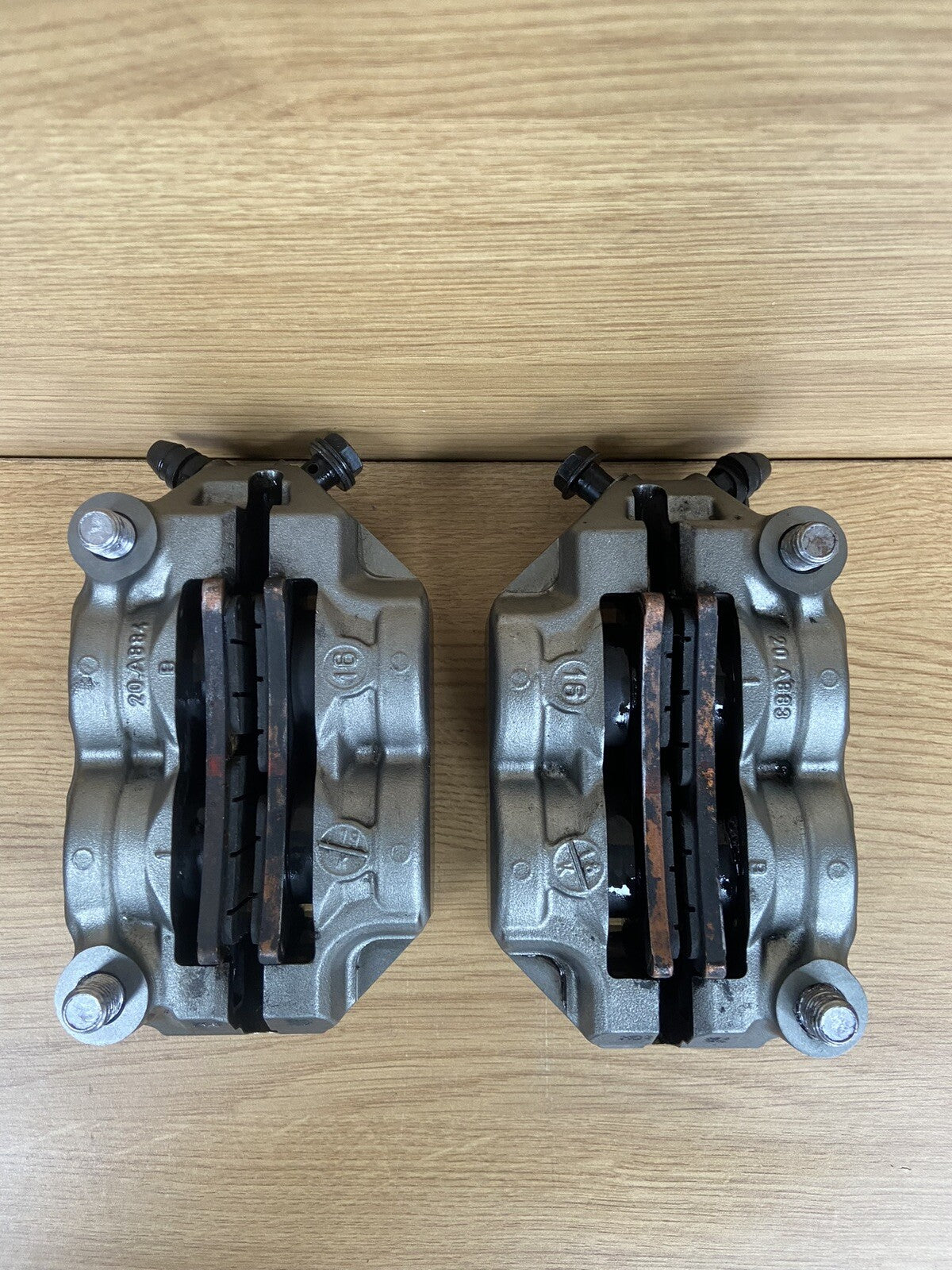 Triumph Street Triple 765 RS BREMBO FRONT BRAKE CALIPERS Brembo Monobloc M50 OEM